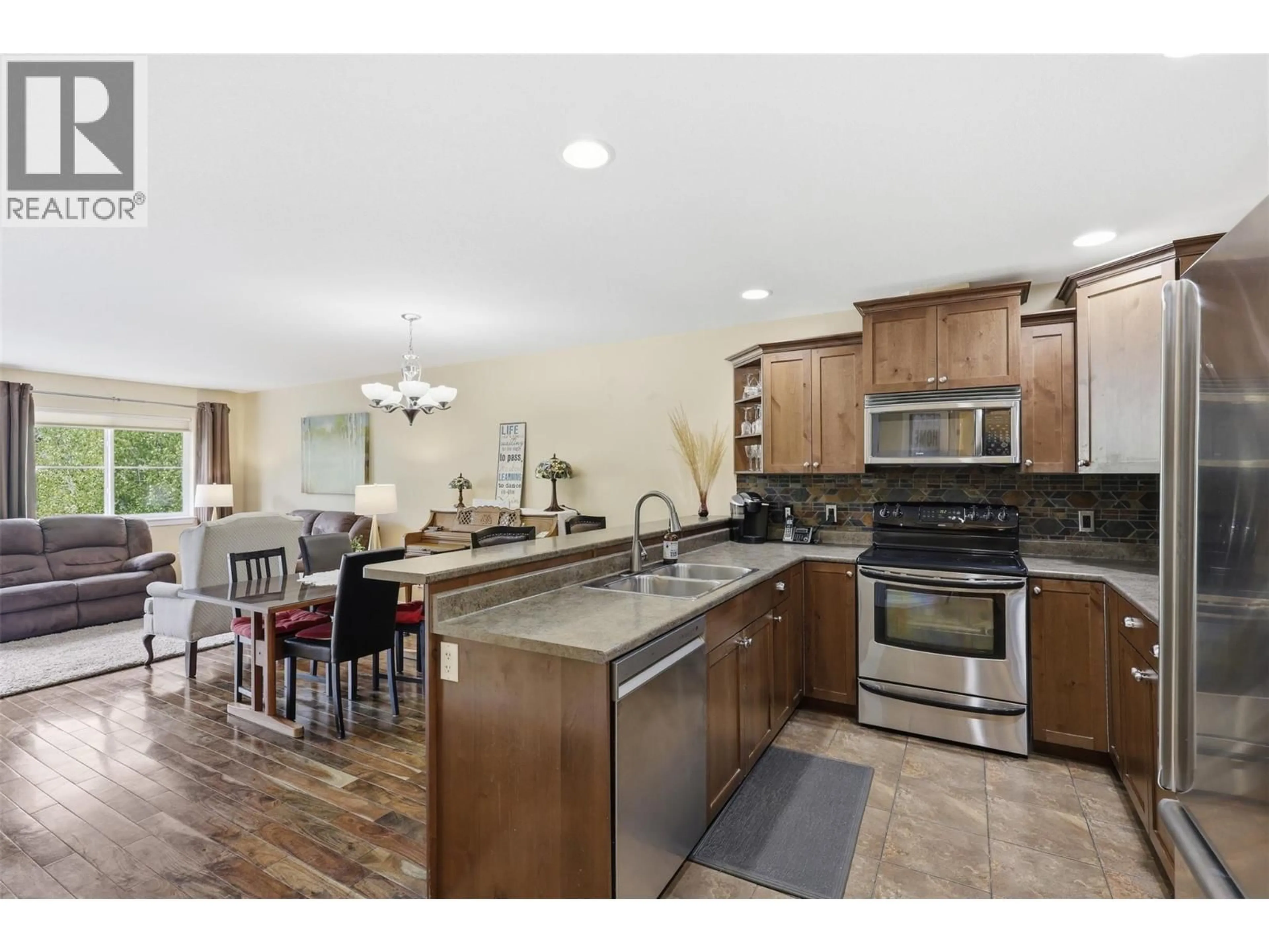 Open concept kitchen, unknown for 5 - 930 STAGECOACH DRIVE, Kamloops British Columbia V2B0A9