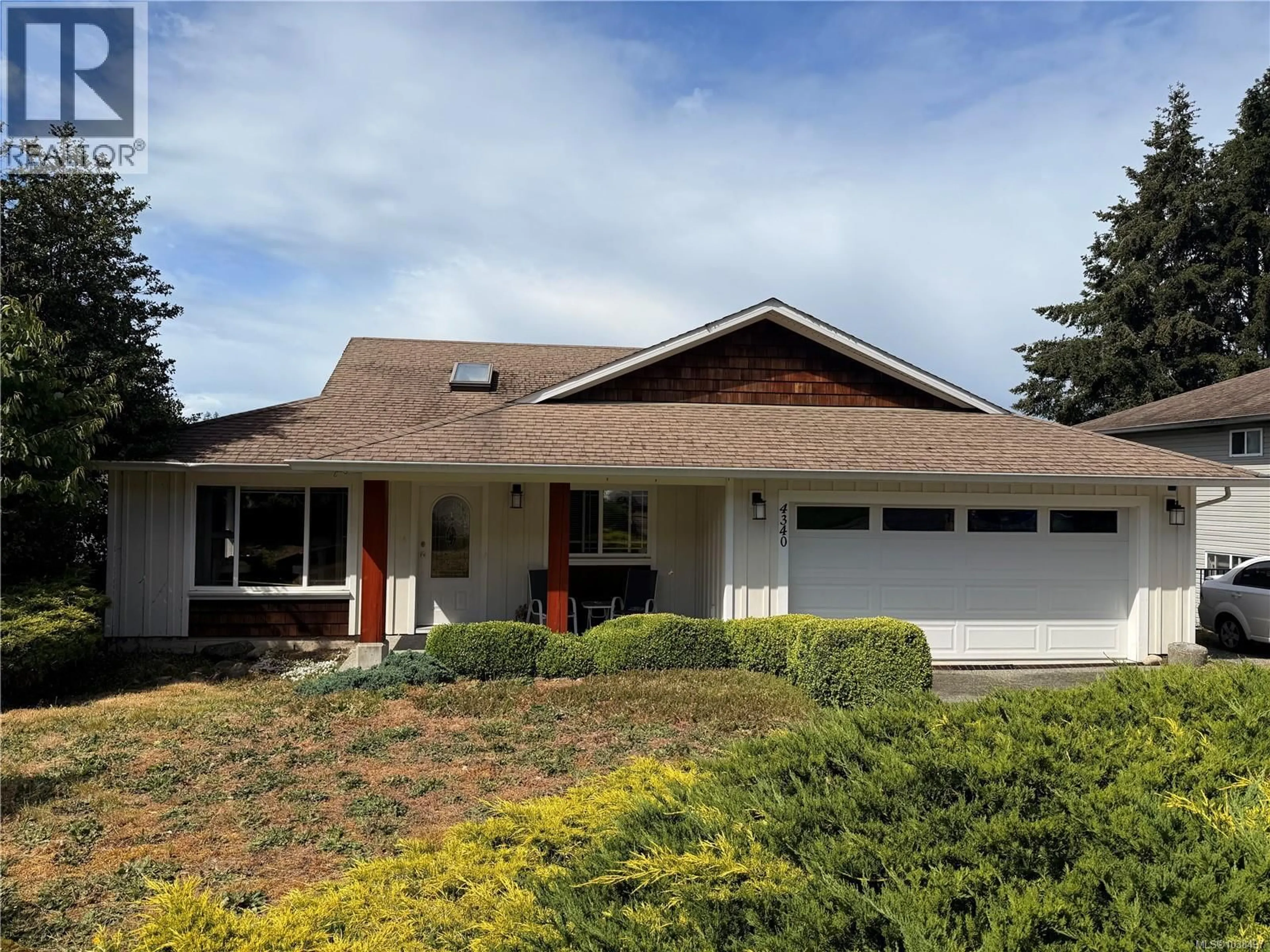Home with vinyl exterior material, street for 4340 GULFVIEW DRIVE, Nanaimo British Columbia V9T6K4