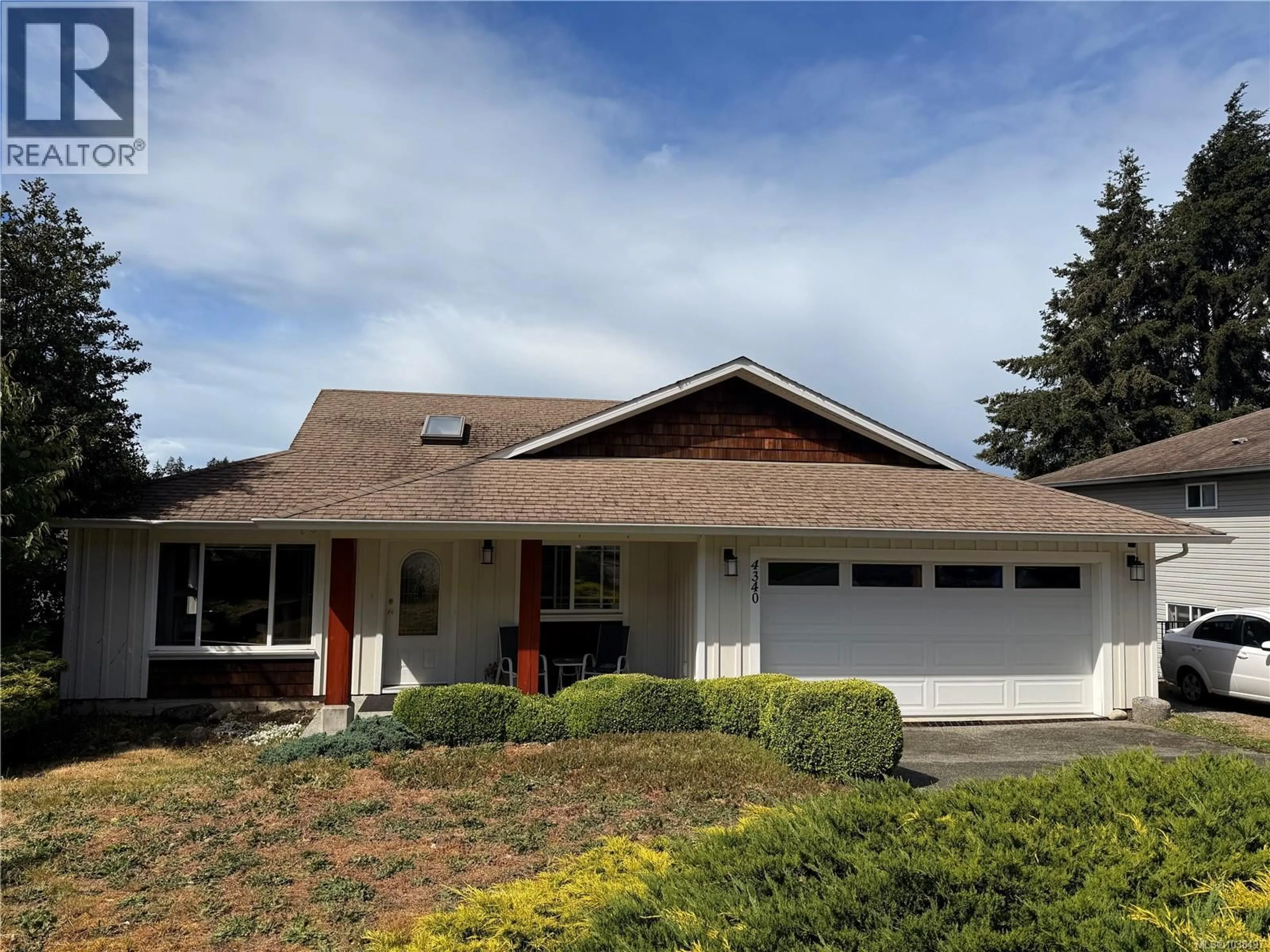 Home with vinyl exterior material, street for 4340 GULFVIEW DRIVE, Nanaimo British Columbia V9T6K4