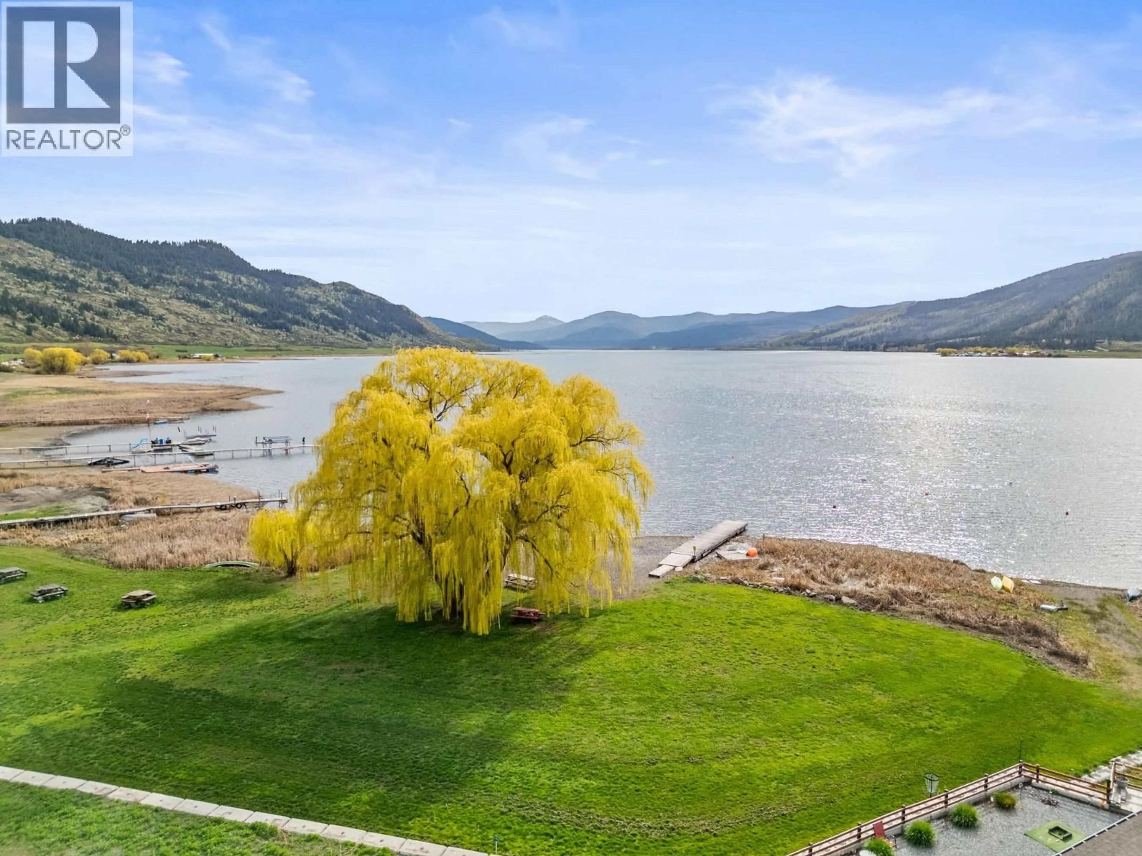 A pic from outside/outdoor area/front of a property/back of a property/a pic from drone, water/lake/river/ocean view for 124 - 63 ANTOINE ROAD, Vernon British Columbia V1H2A3