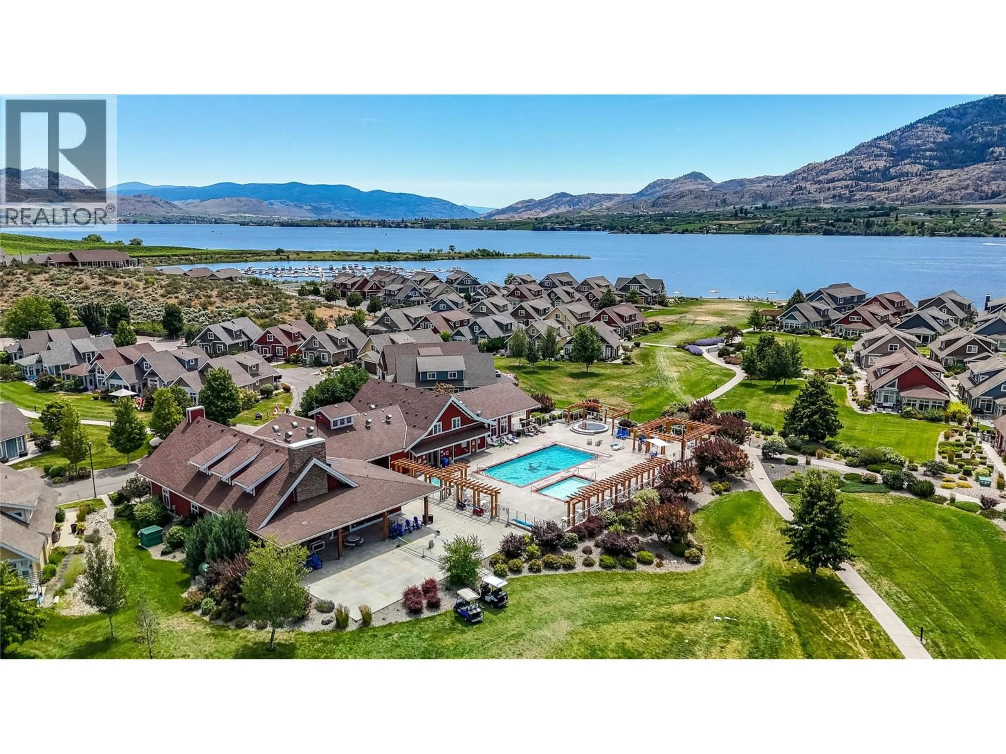 A pic from outside/outdoor area/front of a property/back of a property/a pic from drone, water/lake/river/ocean view for 73 - 2450 RADIO TOWER ROAD, Oliver British Columbia V0H1T1