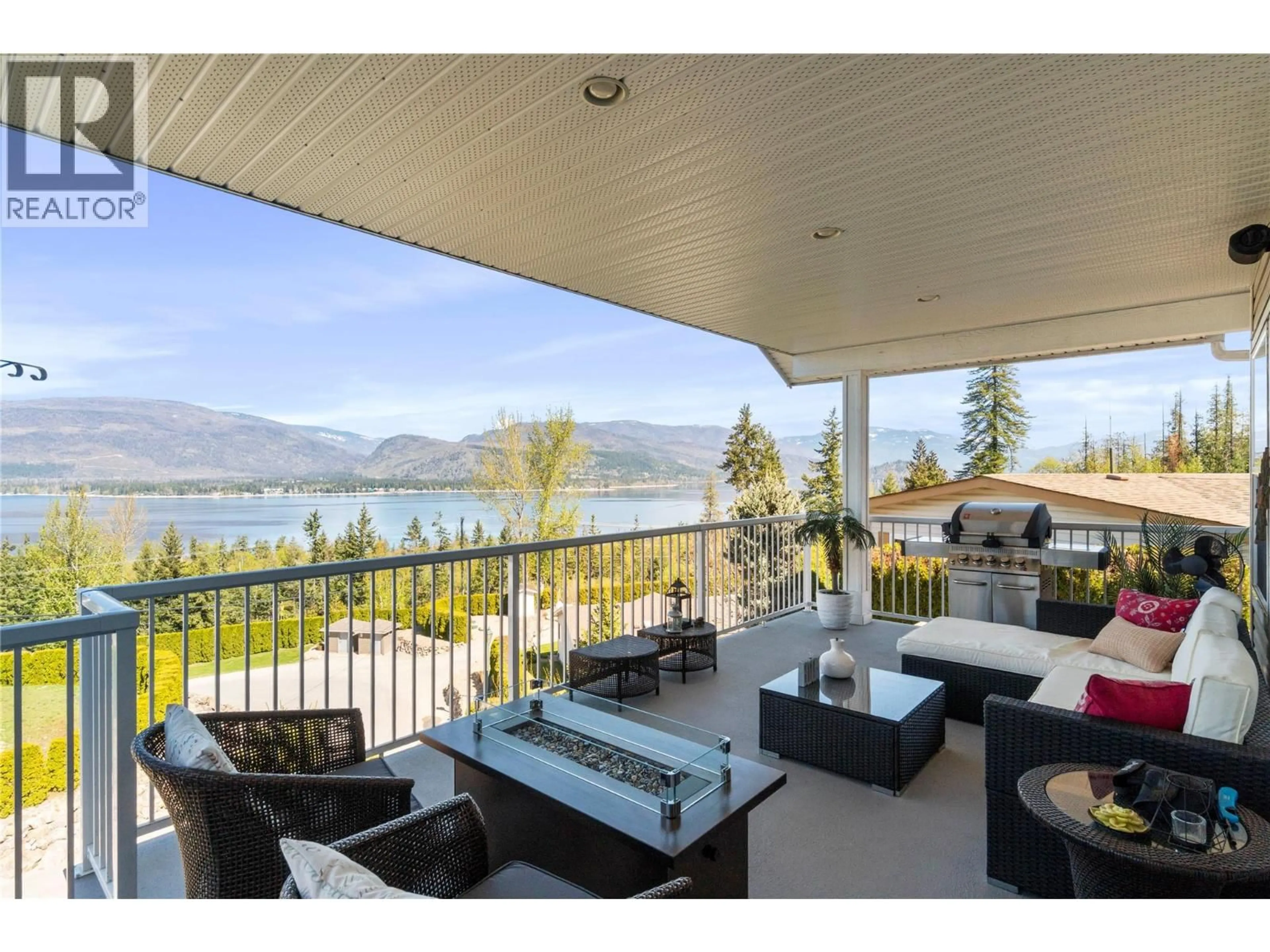 Patio, water/lake/river/ocean view for 35 - 1510 TRANS CANADA HIGHWAY, Sorrento British Columbia V0E2W2