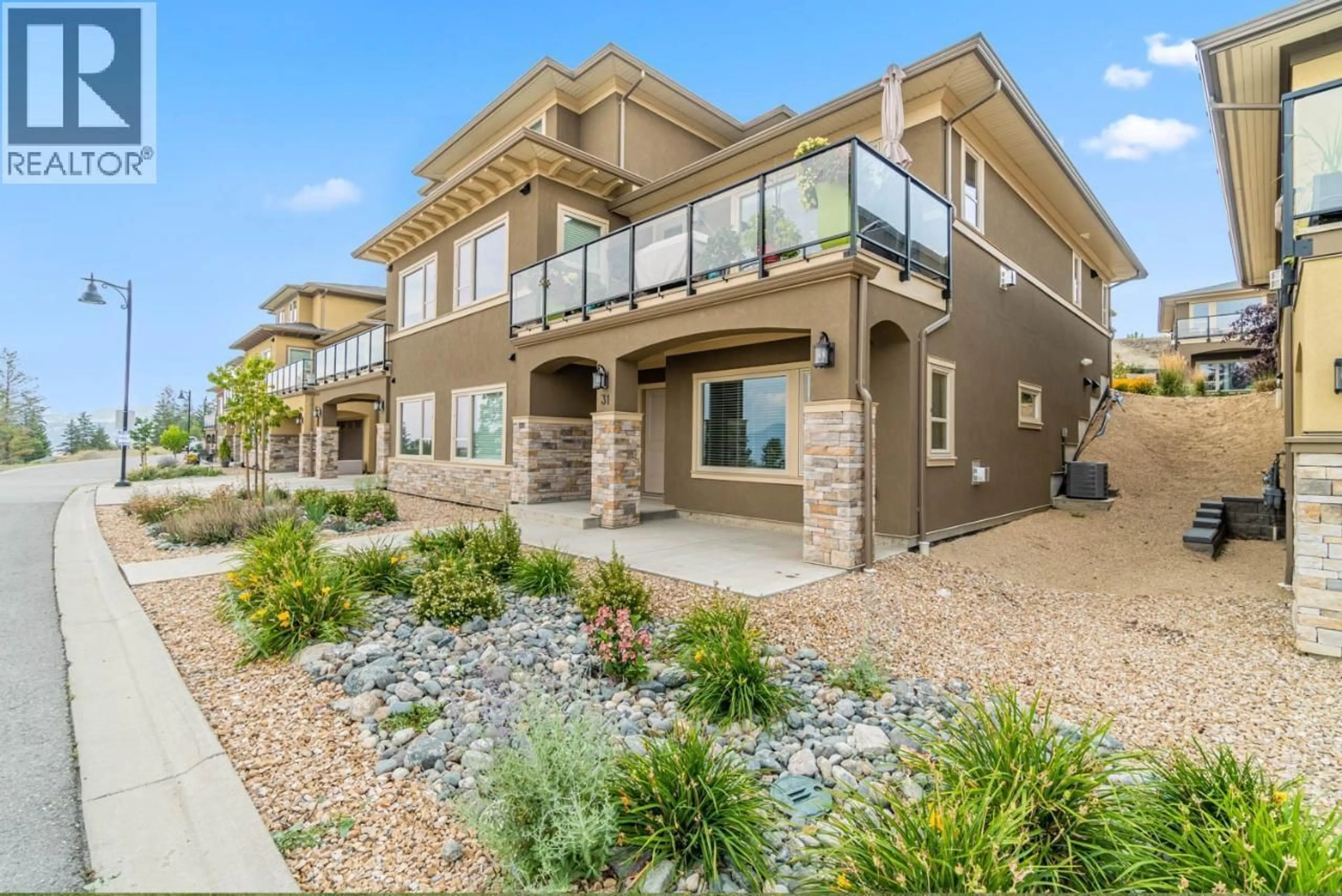 Home with brick exterior material, street for 31 - 2171 VAN HORNE DRIVE, Kamloops British Columbia V1S0E2