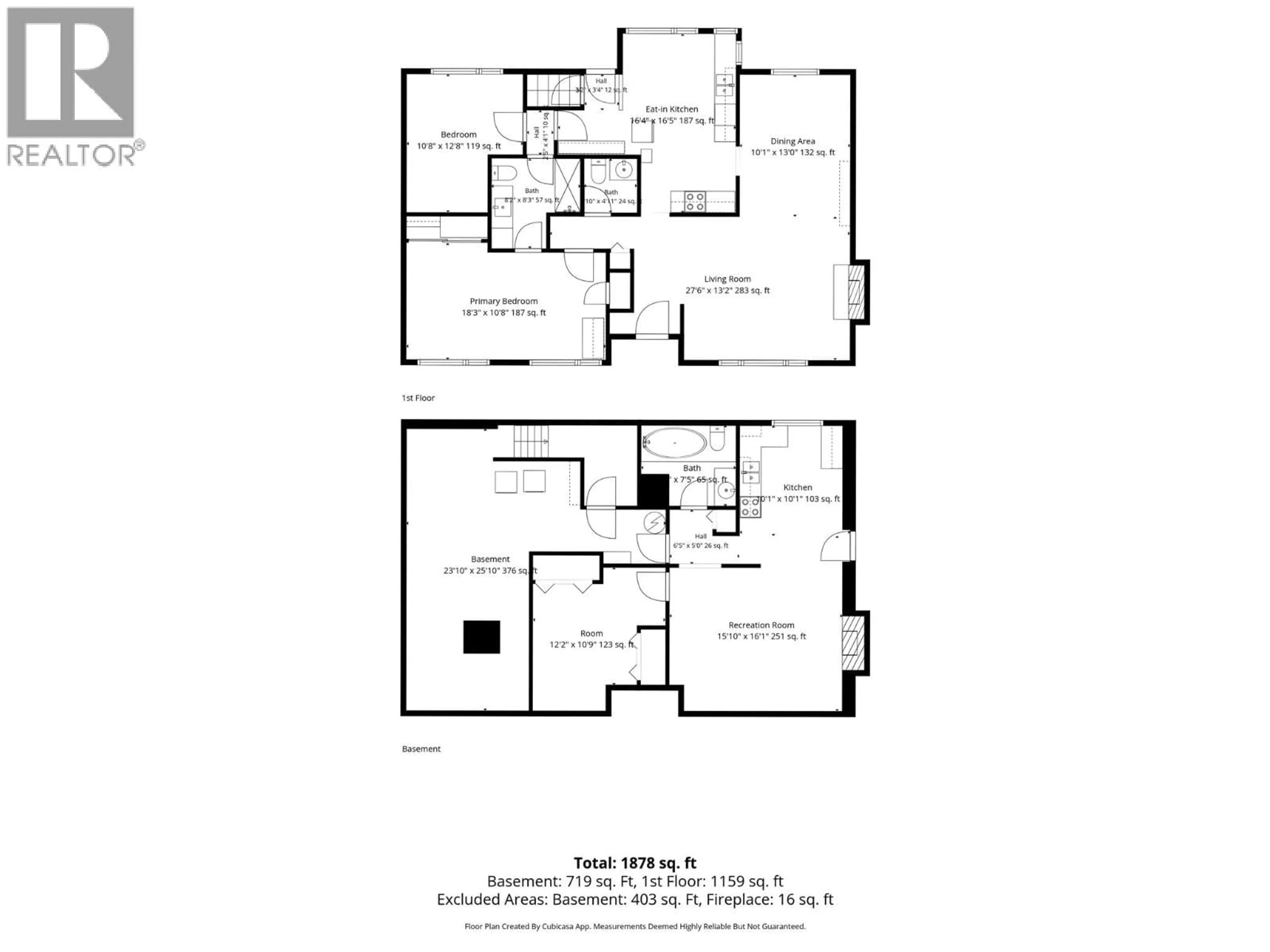 Floor plan for 110 GLENVIEW CRESCENT, Princeton British Columbia V0X1W0