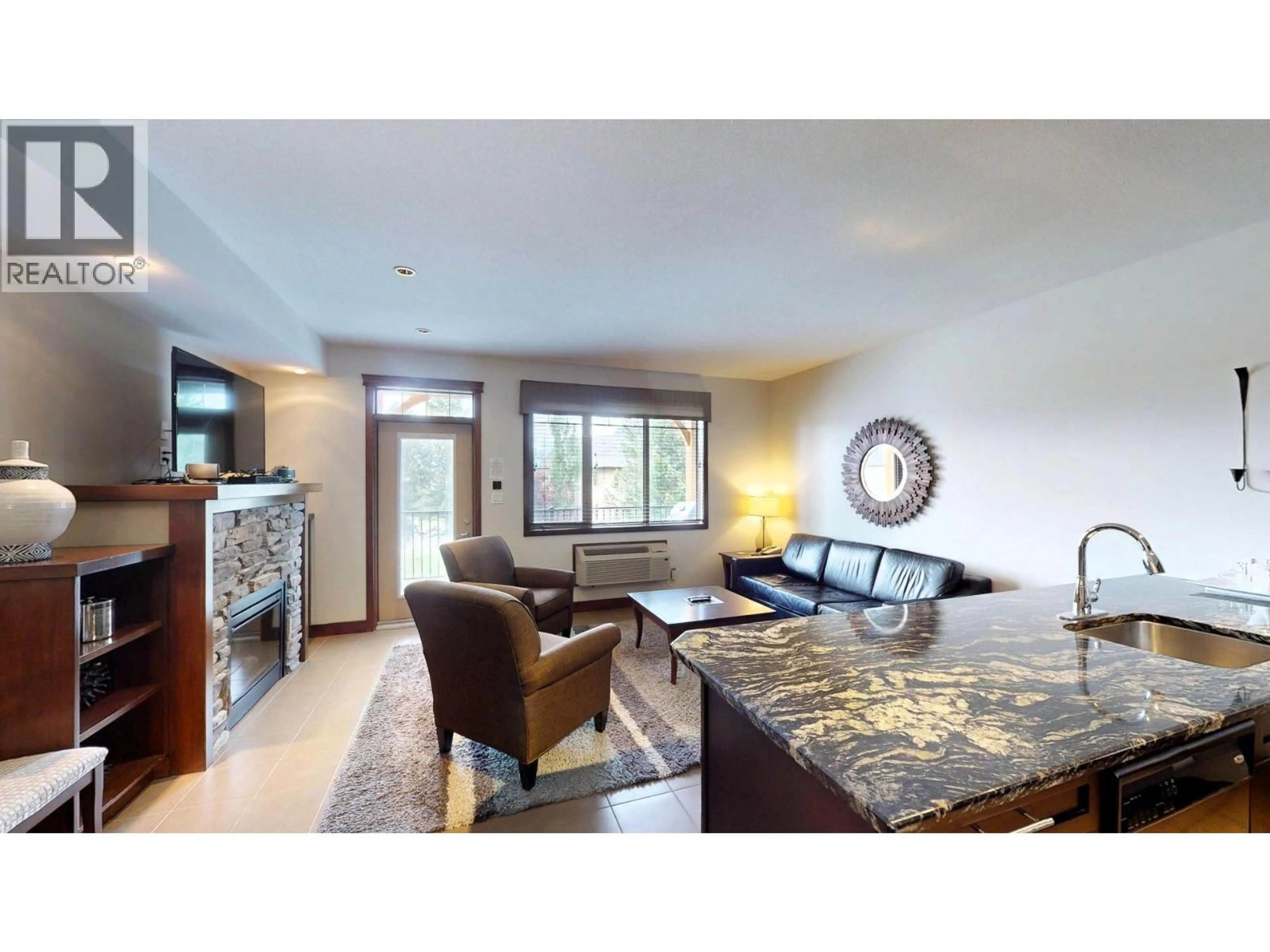 Living room with furniture, unknown for 725 I2 - 700 BIGHORN BOULEVARD, Radium Hot Springs British Columbia V0A1M0