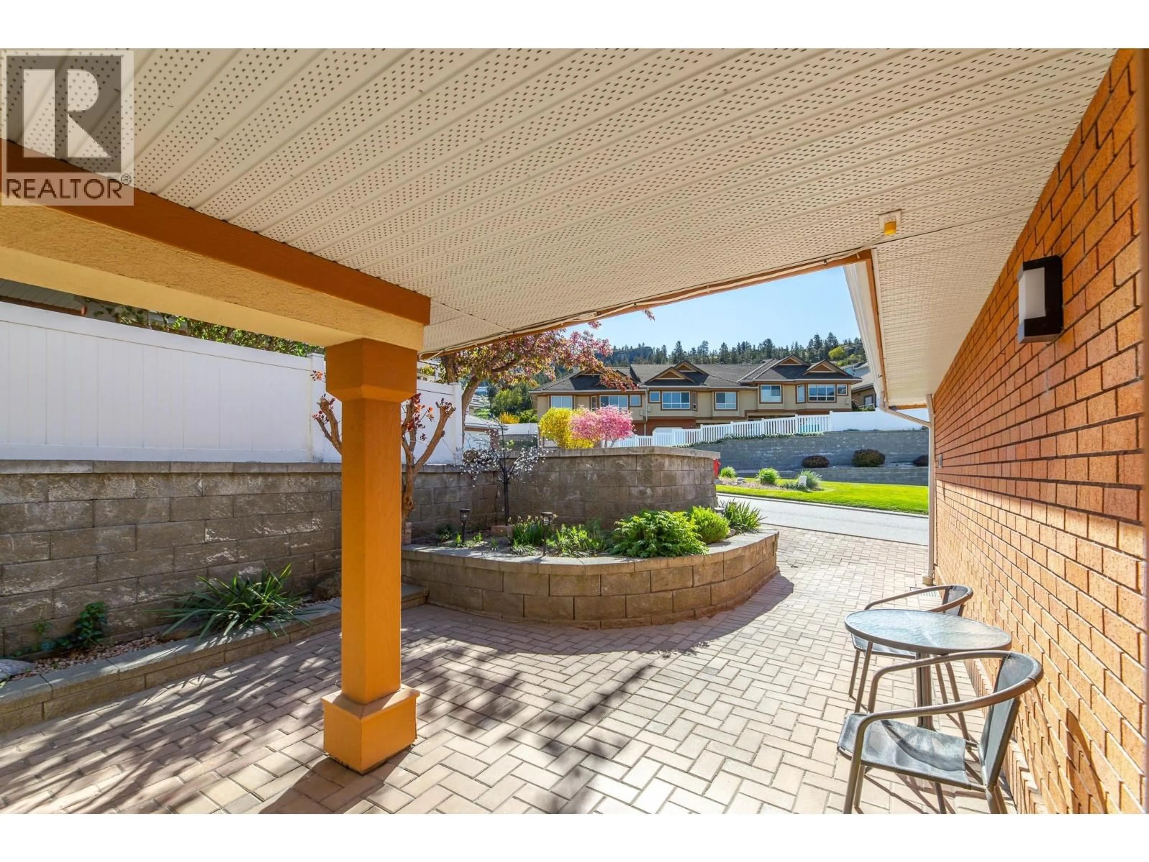 Patio, water/lake/river/ocean view for 132 - 3948 FINNERTY ROAD, Penticton British Columbia V2A8P8