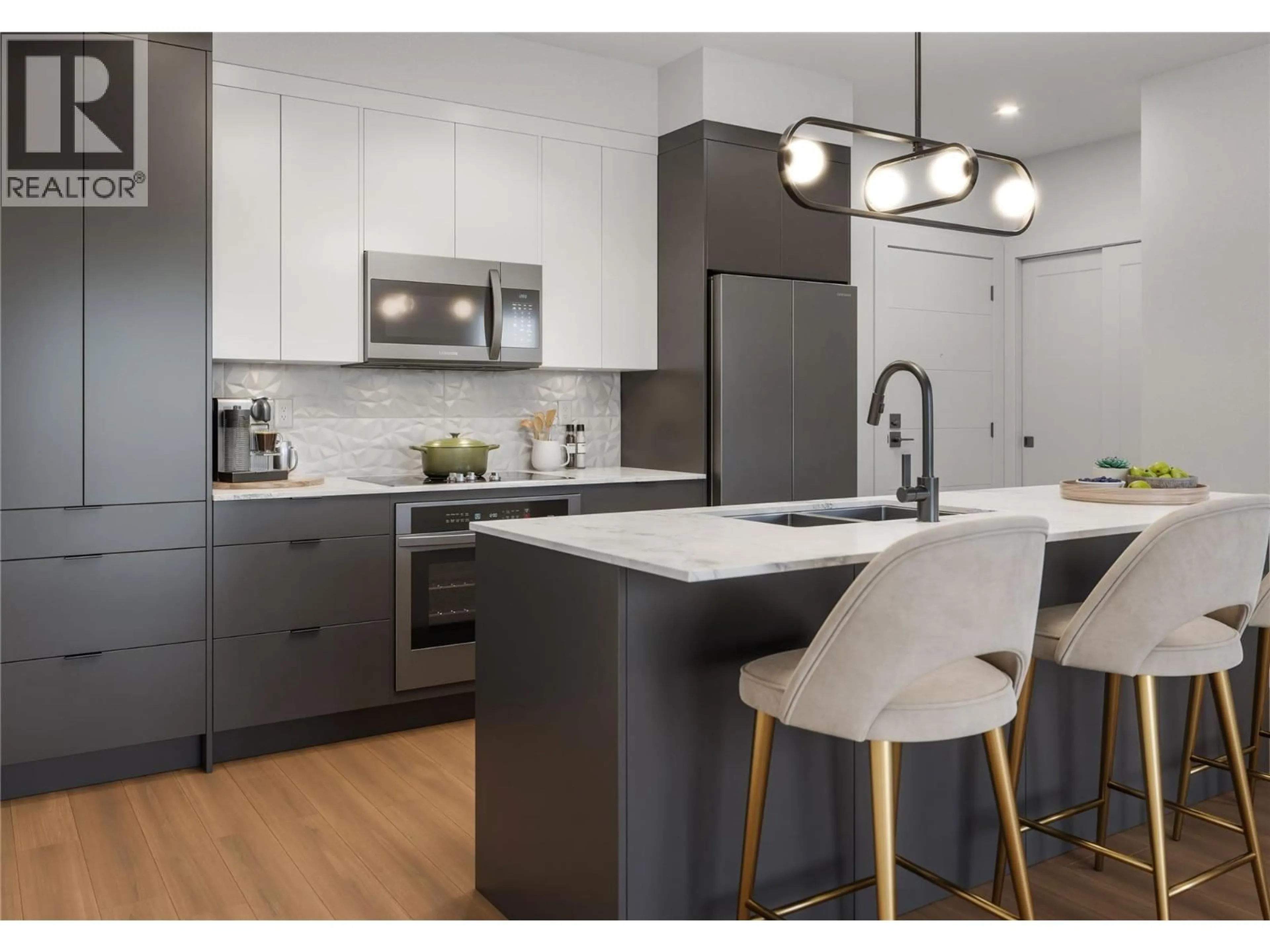 Contemporary kitchen, unknown for 225 - 1281 PRIDHAM AVENUE, Kelowna British Columbia V1Y0R6