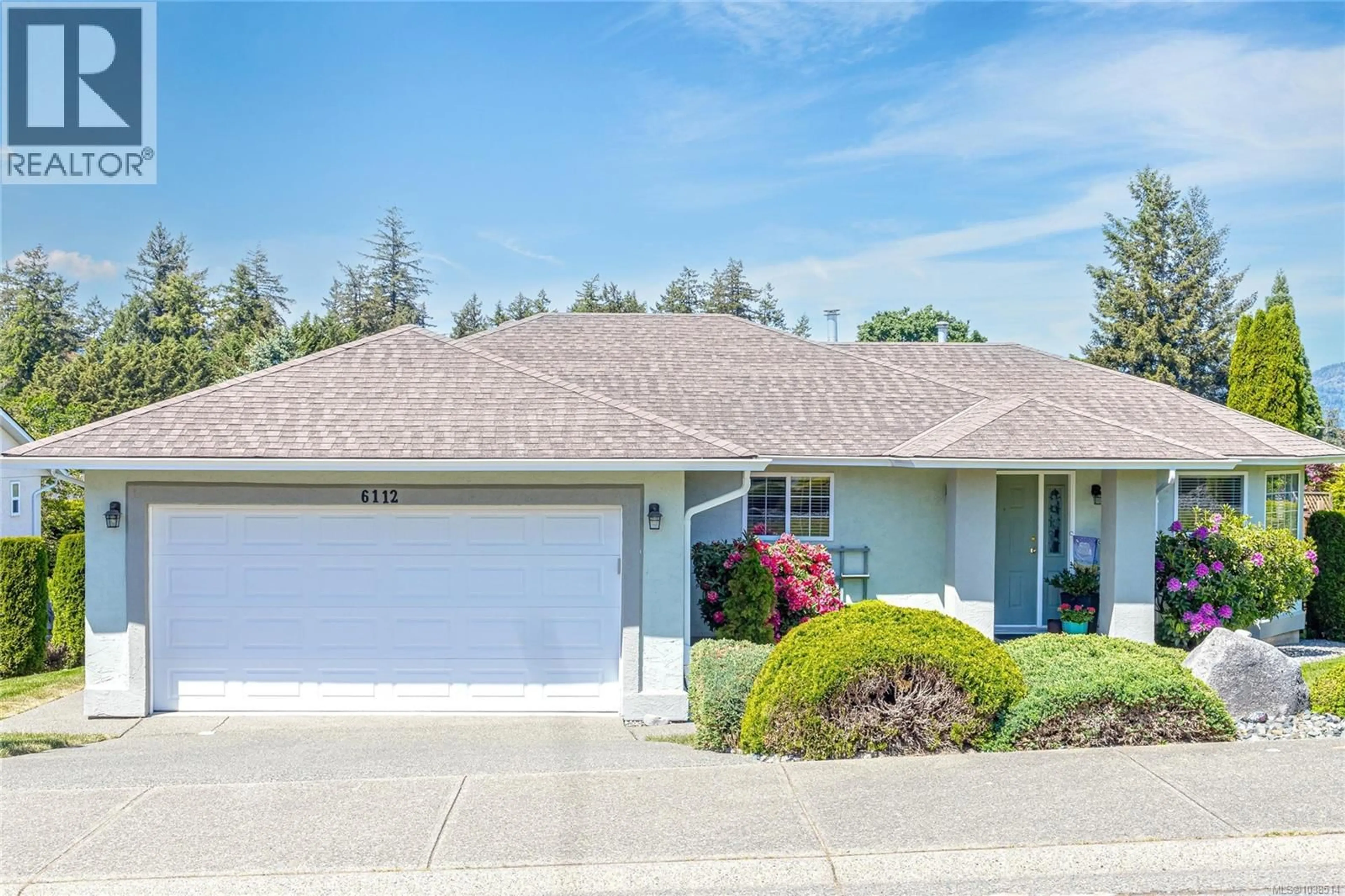 Home with vinyl exterior material, water/lake/river/ocean view for 6112 DENALI DRIVE, Duncan British Columbia V9L5N4