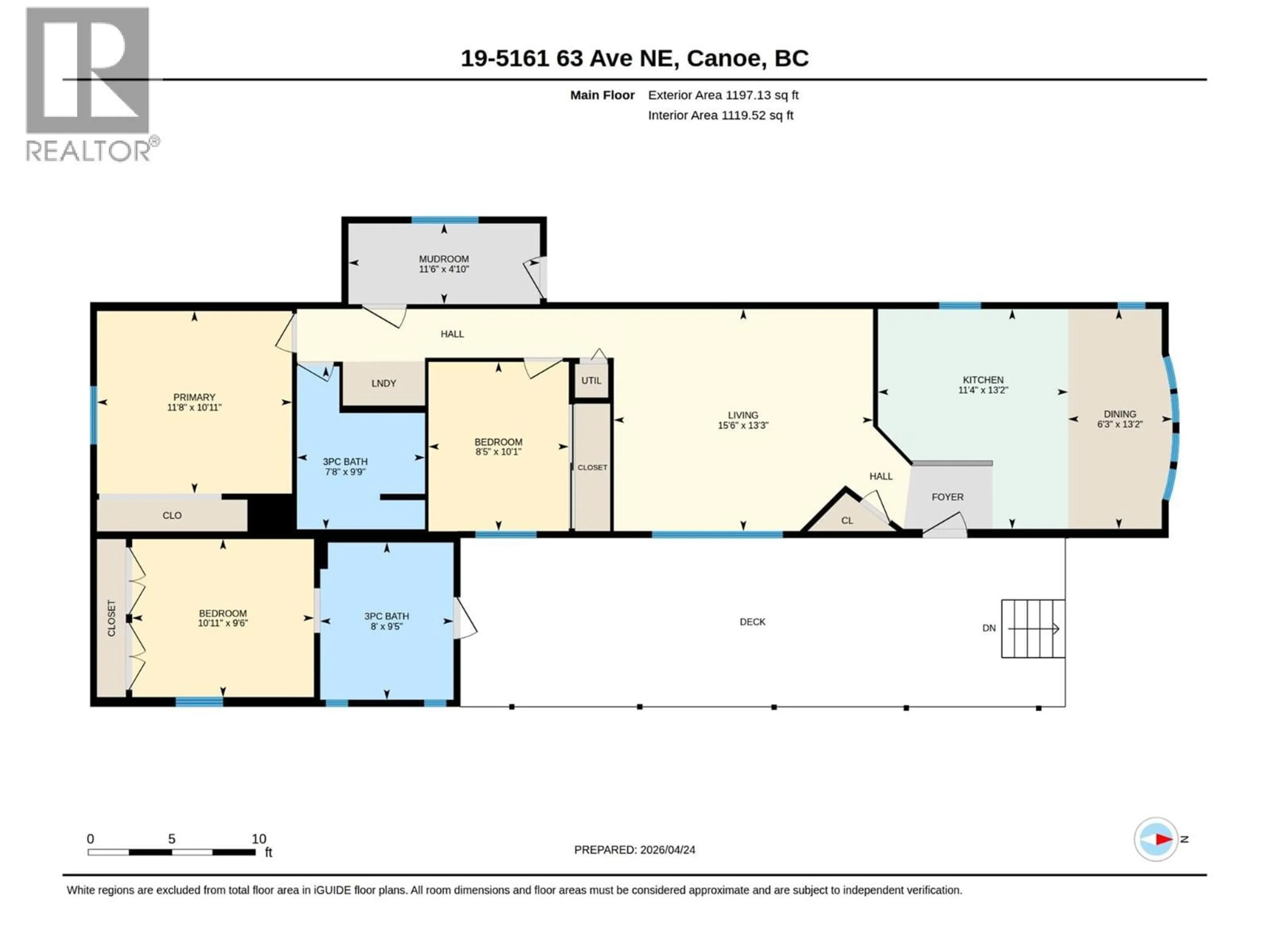 Floor plan for 19 - 5161 63 AVENUE NORTHEAST, Salmon Arm British Columbia V0E1K0