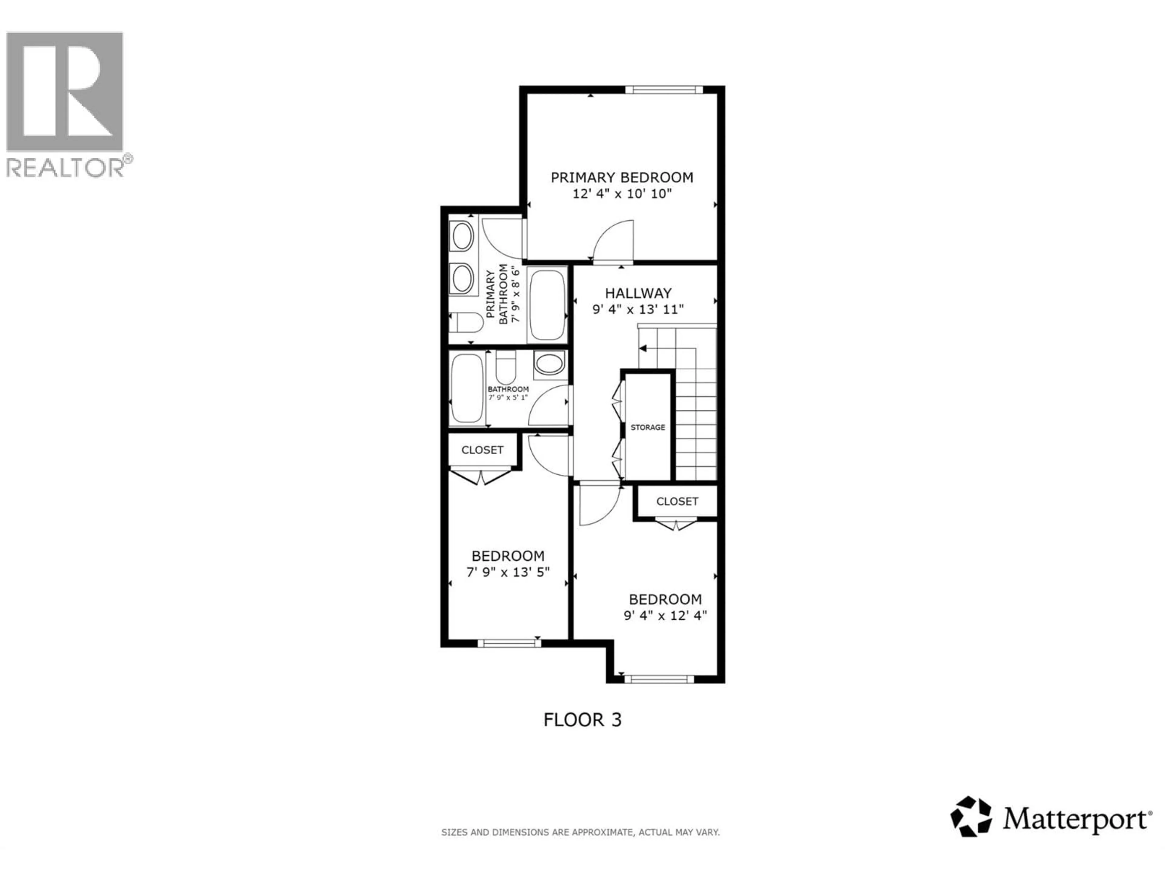 Floor plan for 4 - 600 SHERWOOD ROAD, Kelowna British Columbia V1W5K1