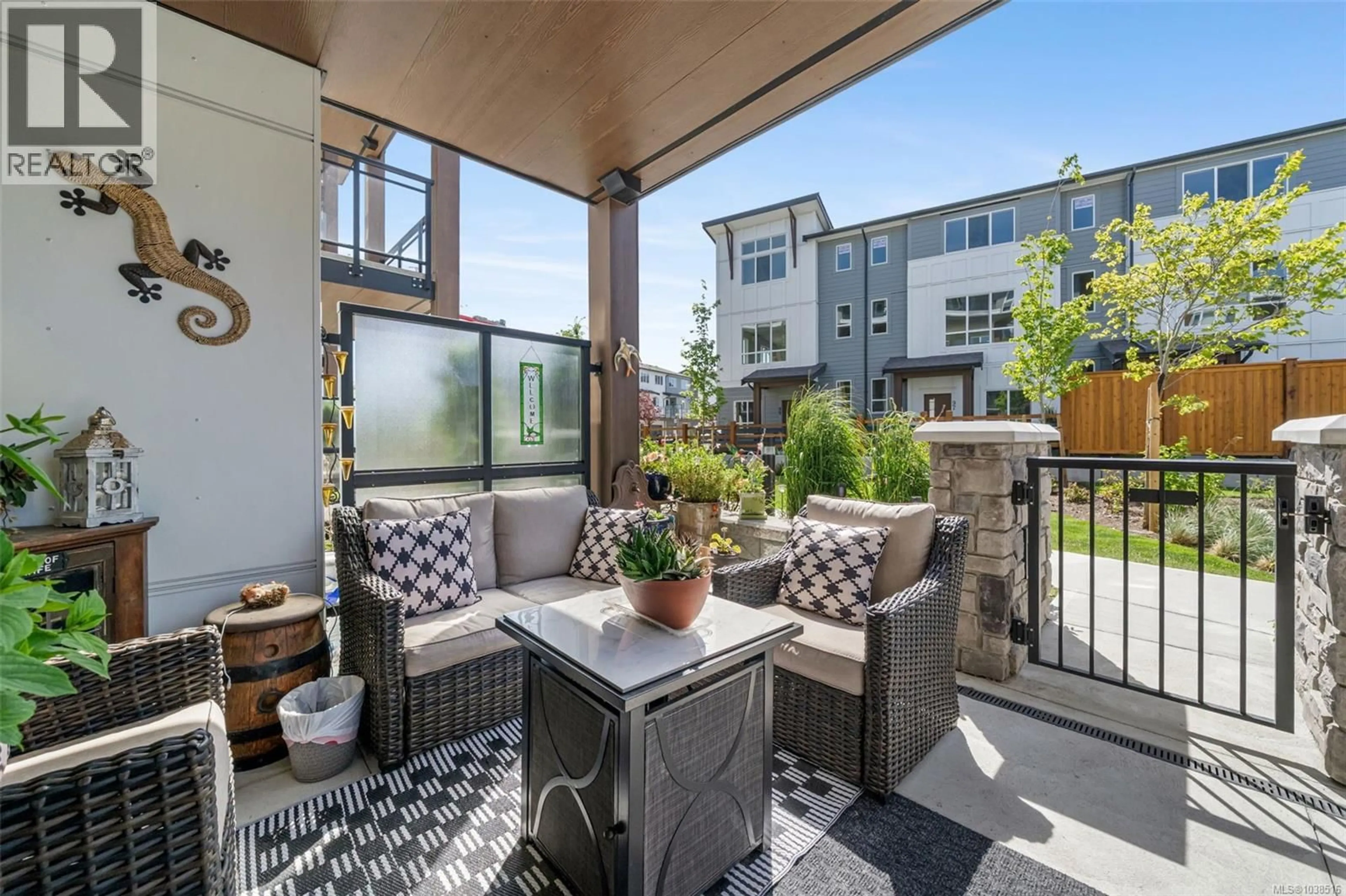 Patio, street for 102 - 3564 B RYDER HESJEDAL WAY, Colwood British Columbia V9C0V3