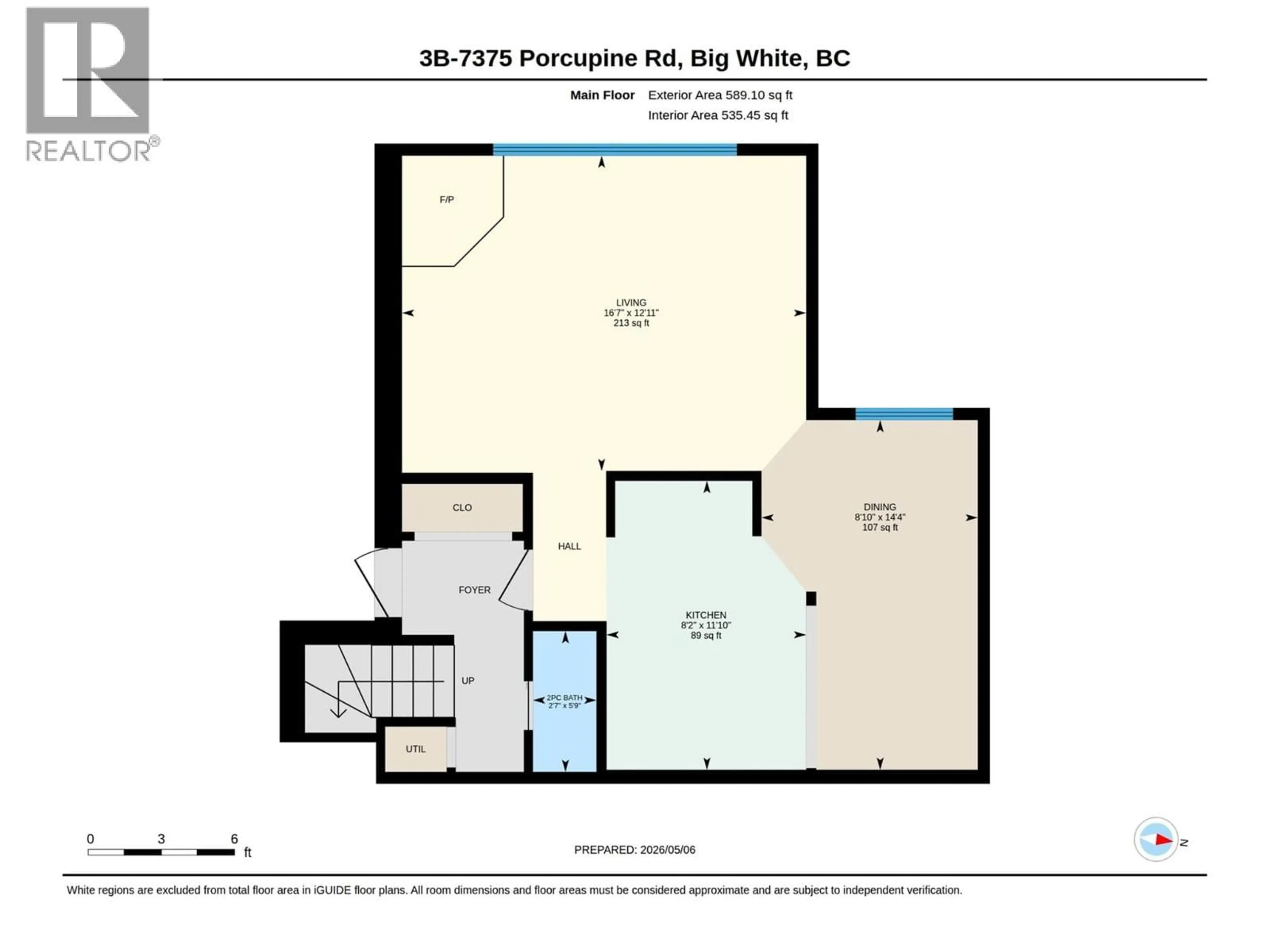 Floor plan for B3 - 7375 PORCUPINE ROAD, Big White British Columbia V1P1P3