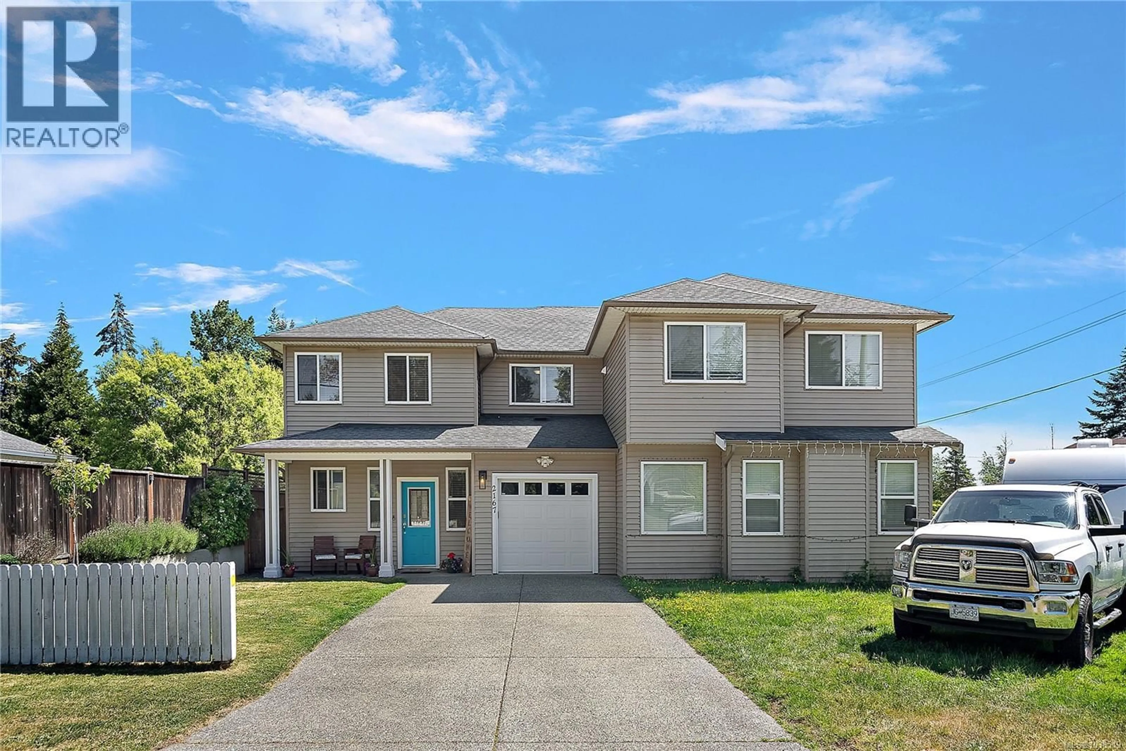Home with vinyl exterior material, street for 2167 PYRITE DRIVE, Sooke British Columbia V9Z0L8