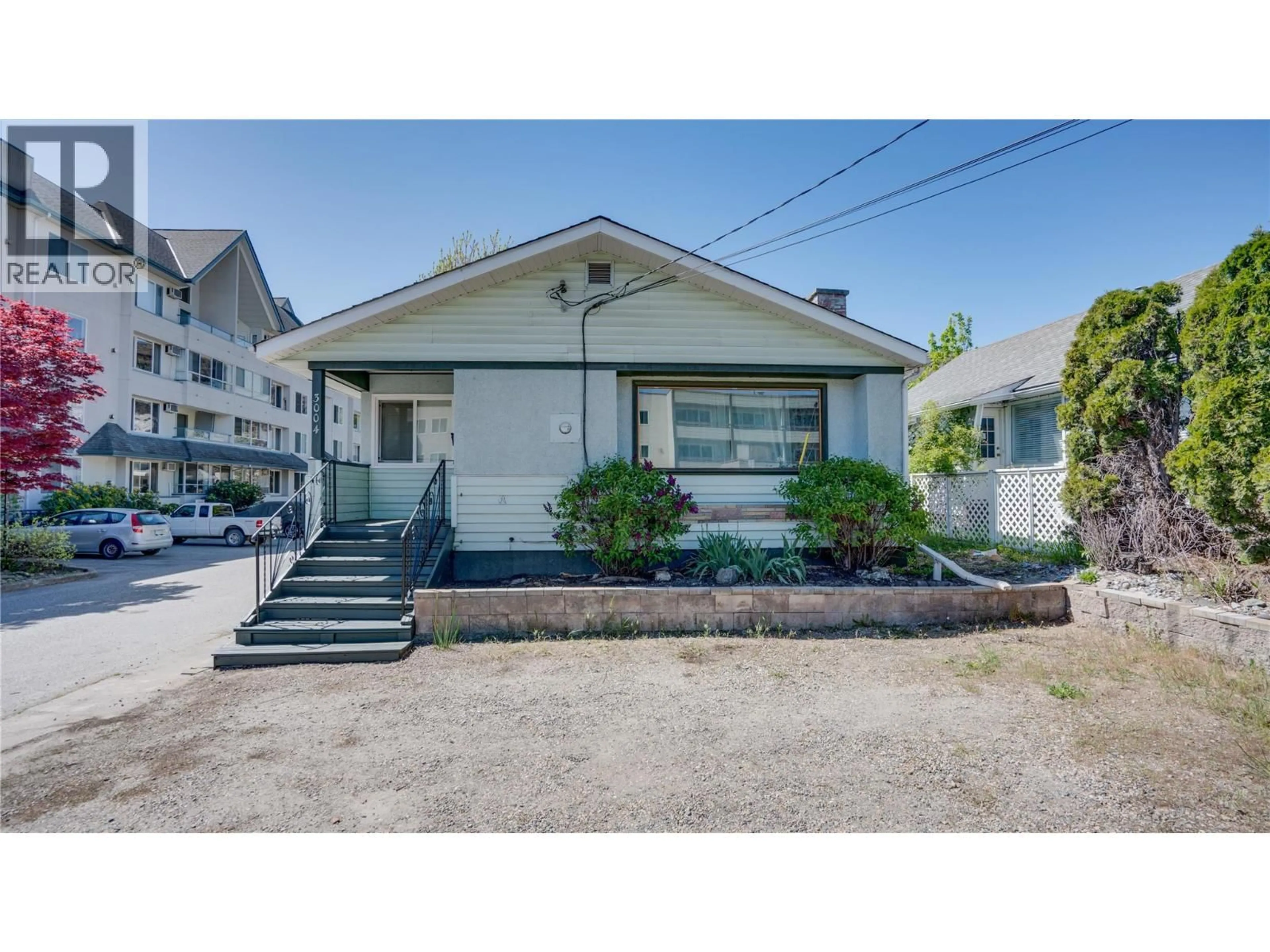 Home with vinyl exterior material, street for 3004 37 STREET, Vernon British Columbia V1T6G5