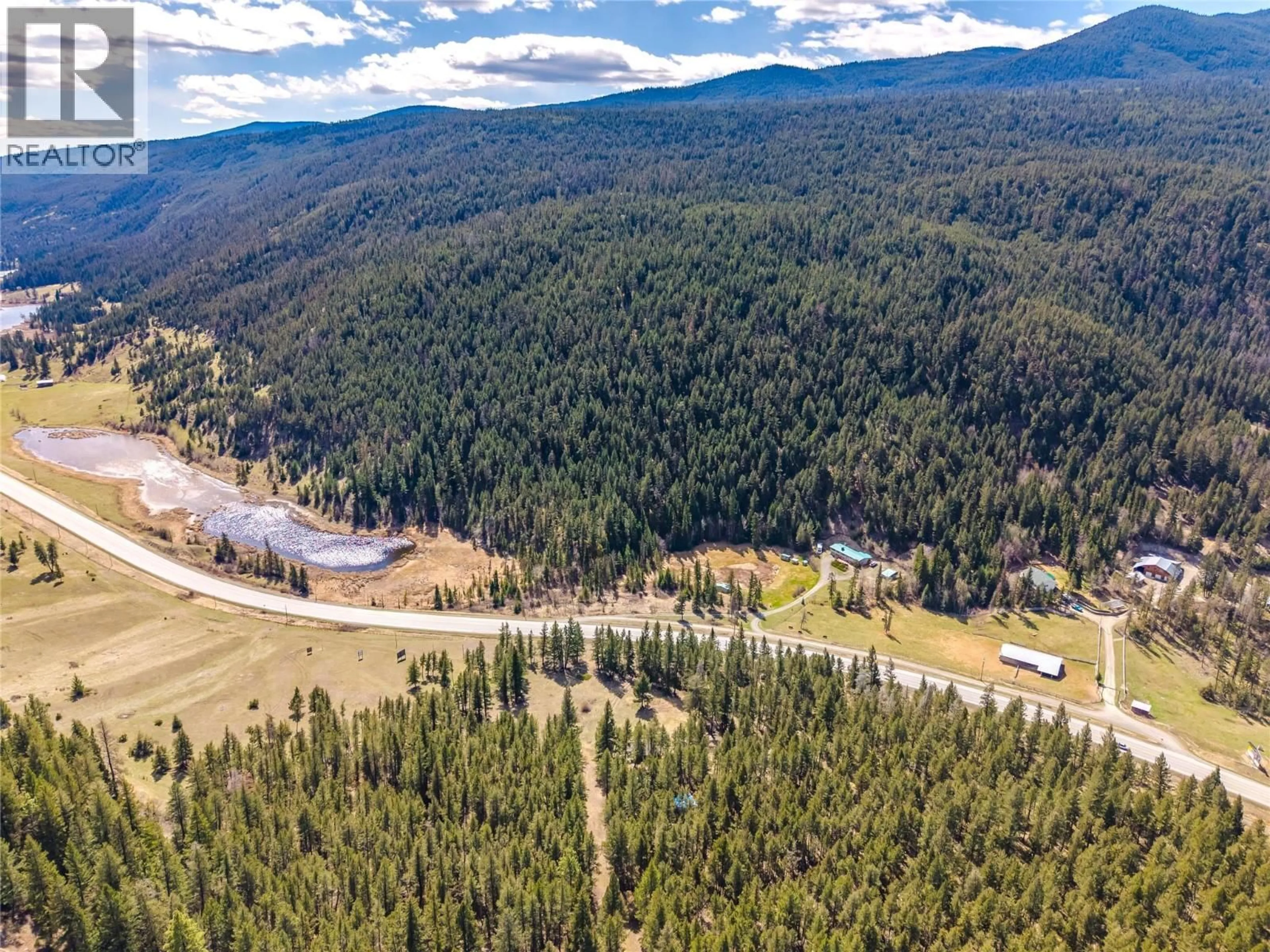 A pic from outside/outdoor area/front of a property/back of a property/a pic from drone, forest/trees view for 6696 CARIBOO HIGHWAY 97 OTHER, Clinton British Columbia V0K1K0