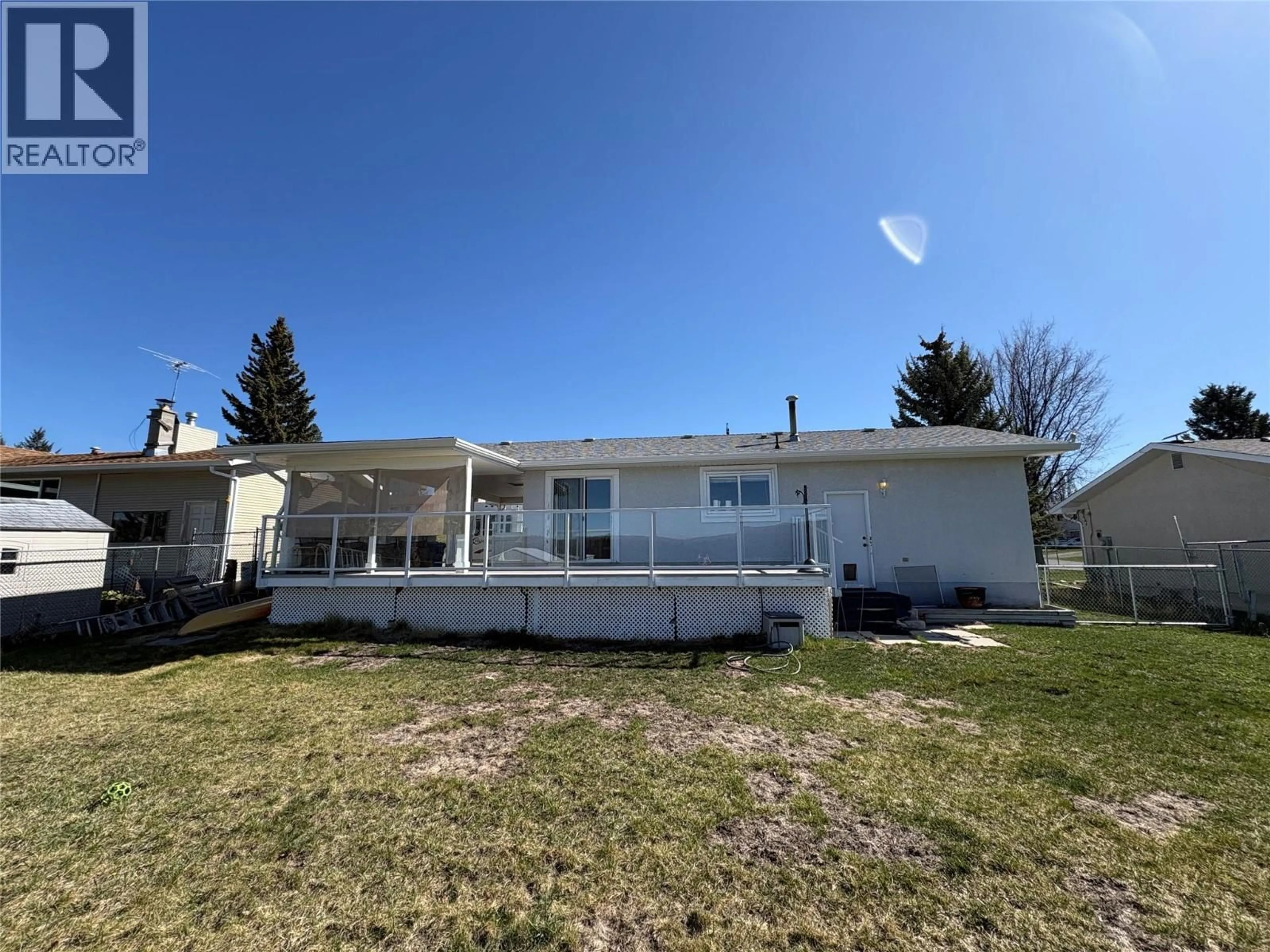 A pic from outside/outdoor area/front of a property/back of a property/a pic from drone, unknown for 438 OPAL DRIVE, Logan Lake British Columbia V0K1W0