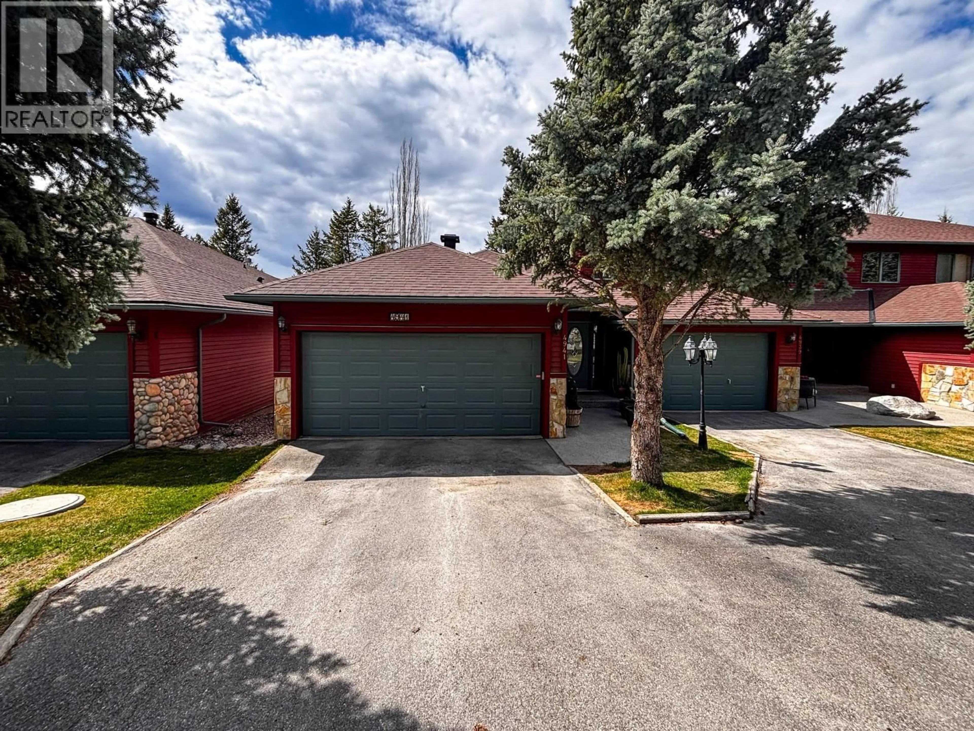 A pic from outside/outdoor area/front of a property/back of a property/a pic from drone, street for 6 - 4941 HOT SPRINGS ROAD, Fairmont Hot Springs British Columbia V0B1L1