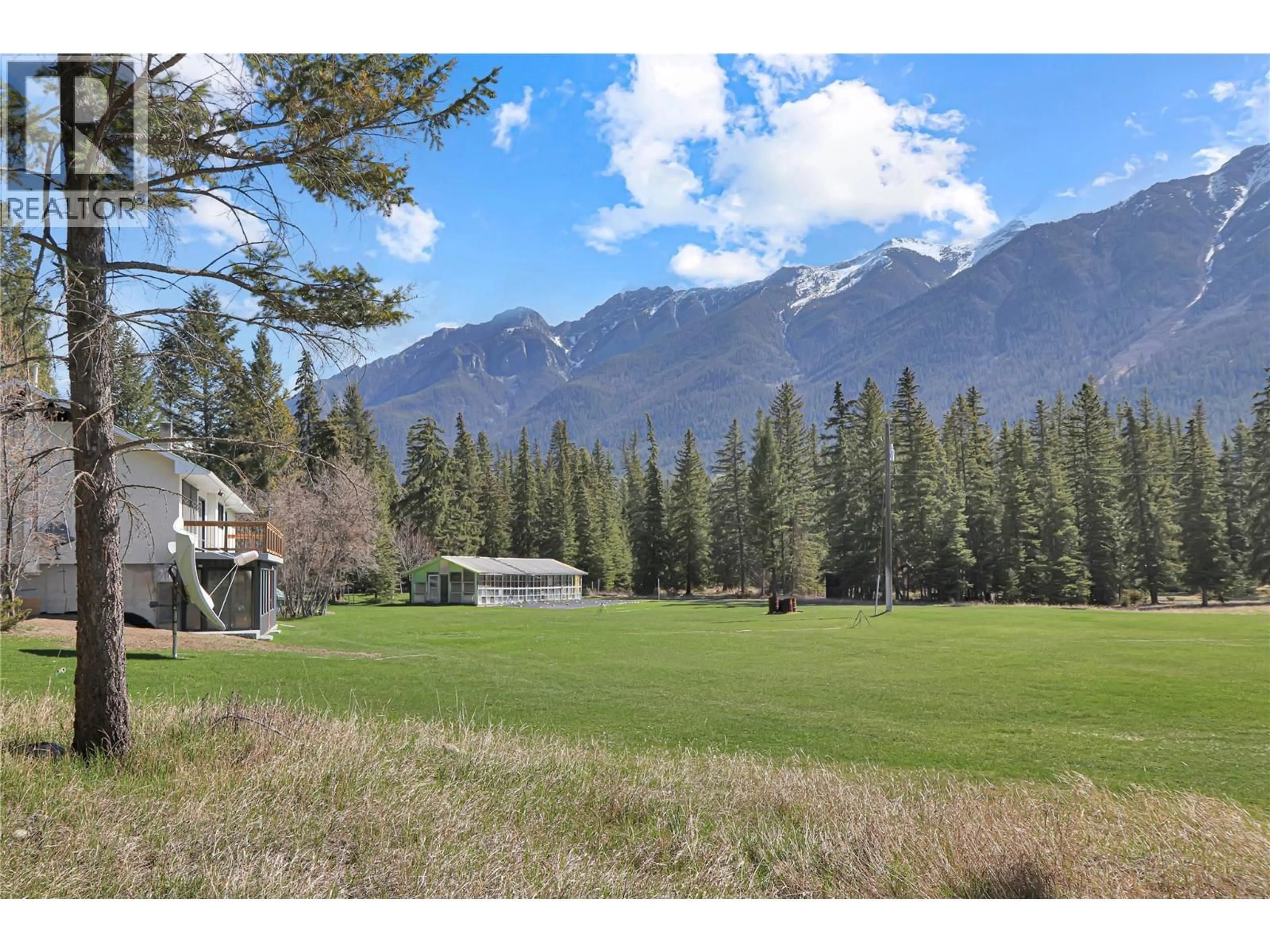 A pic from outside/outdoor area/front of a property/back of a property/a pic from drone, mountain view for 3526 ISLAND POND ROAD, Skookumchuck British Columbia V0B2E0
