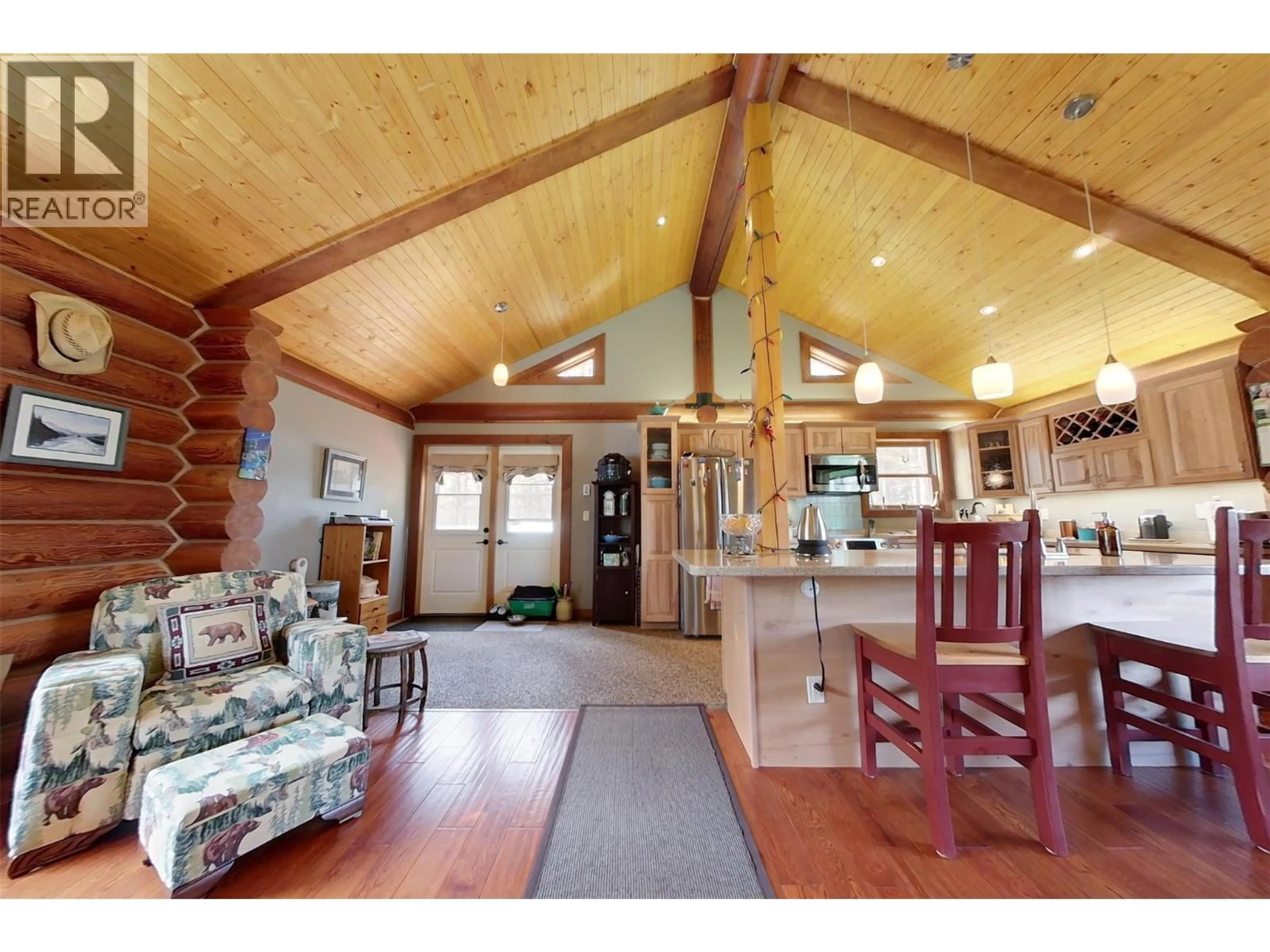 Open concept kitchen, wood/laminate floor for 3520 25TH STREET SOUTH, Cranbrook British Columbia V1C7H3