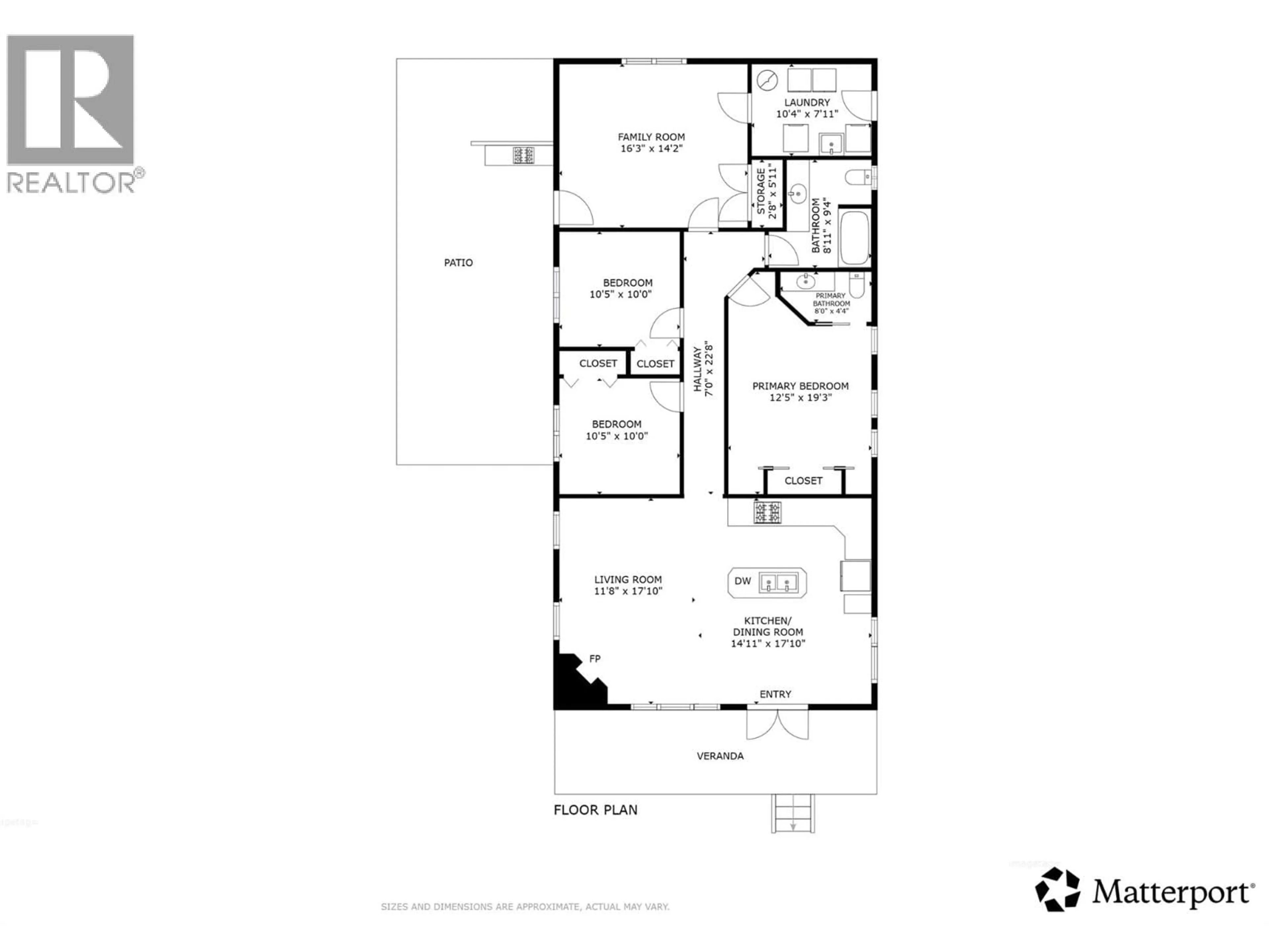 Floor plan for 1705 WALLIS ROAD, Okanagan Falls British Columbia V0H1R2