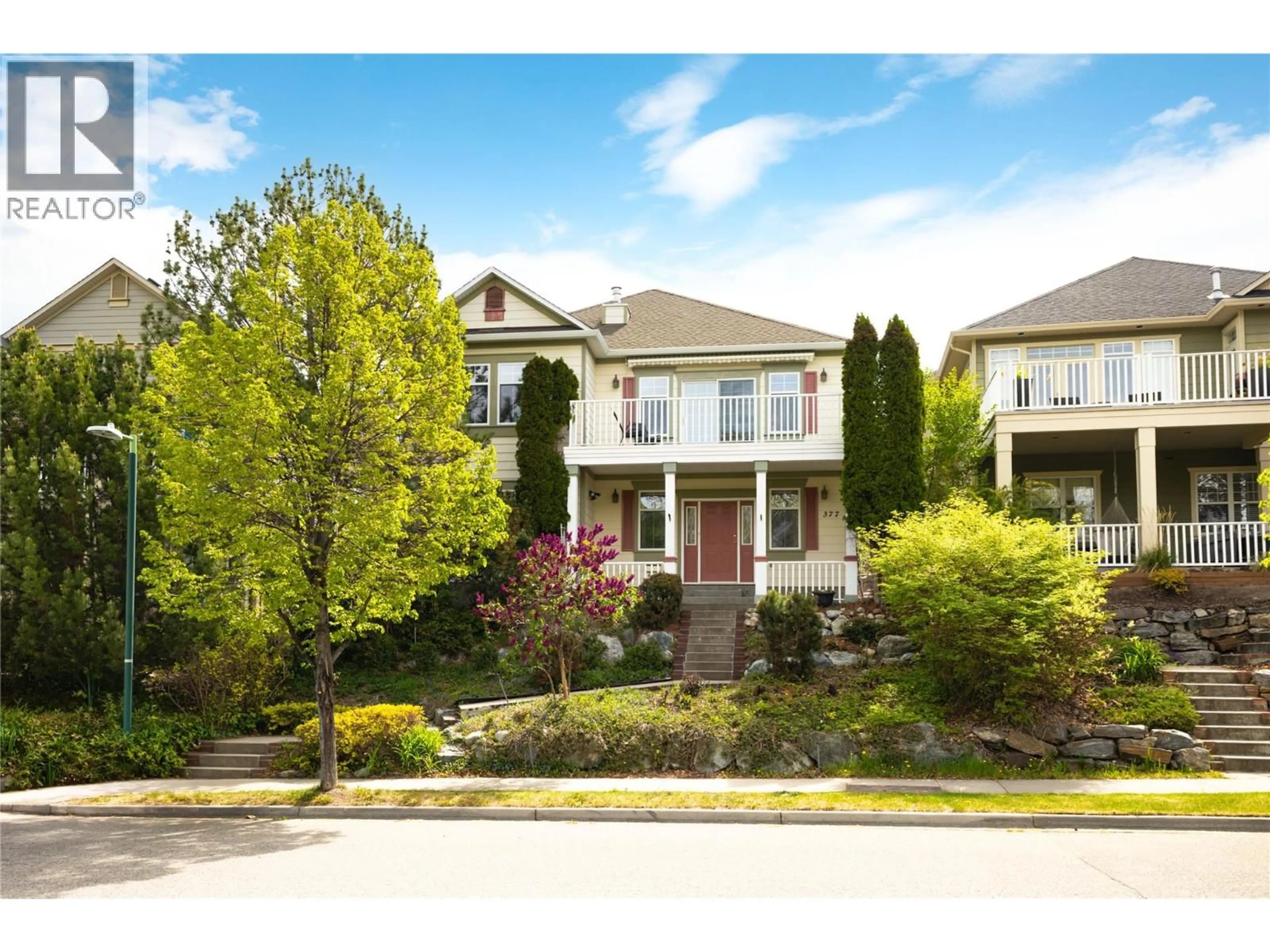 Home with brick exterior material, street for 377 MCCARREN AVENUE, Kelowna British Columbia V1W4W3