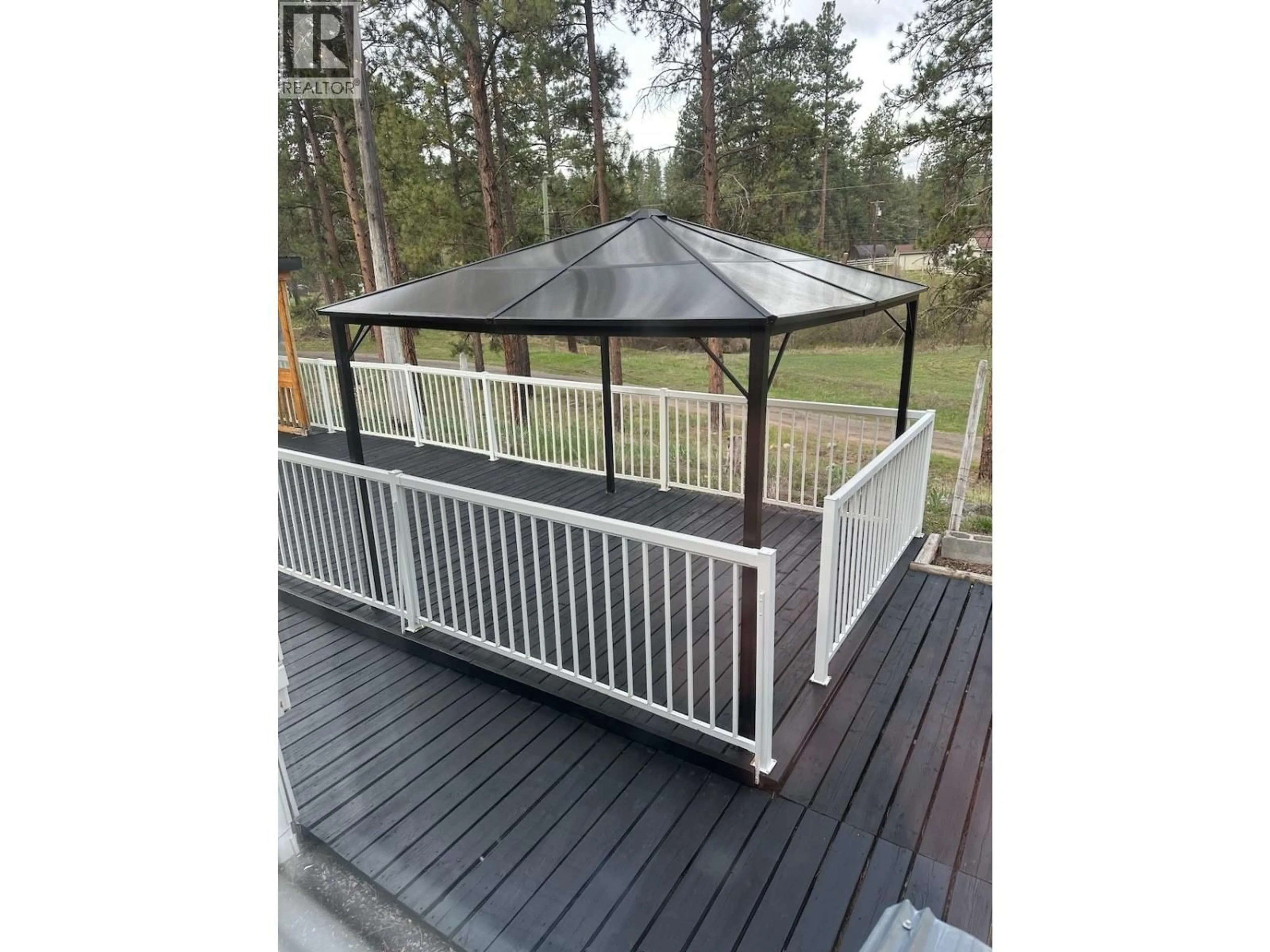Patio, forest/trees view for 9 - 459 HUEY ROAD, Princeton British Columbia V0X1W0