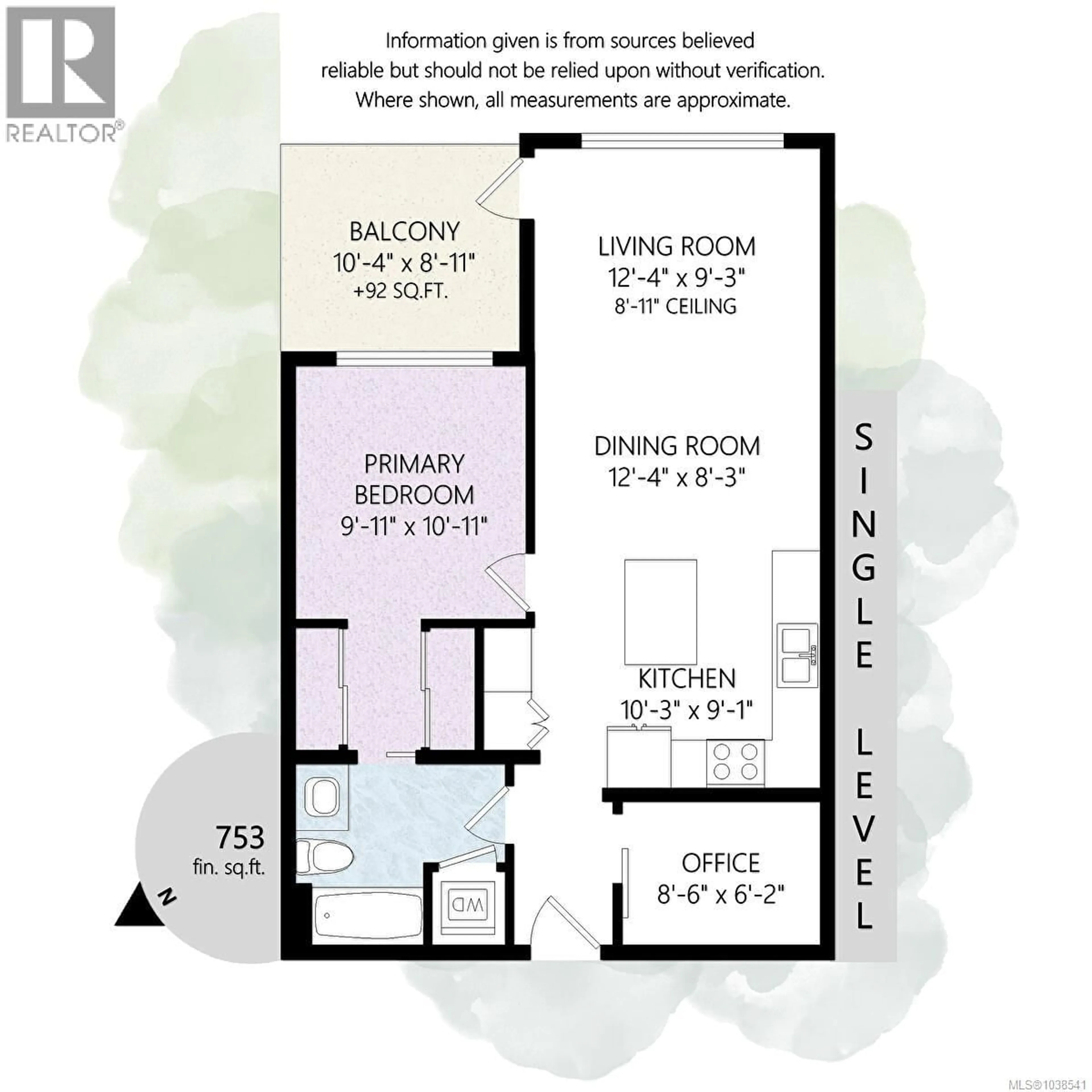 Floor plan for 440 - 920 REUNION AVENUE, Langford British Columbia V9B0W8