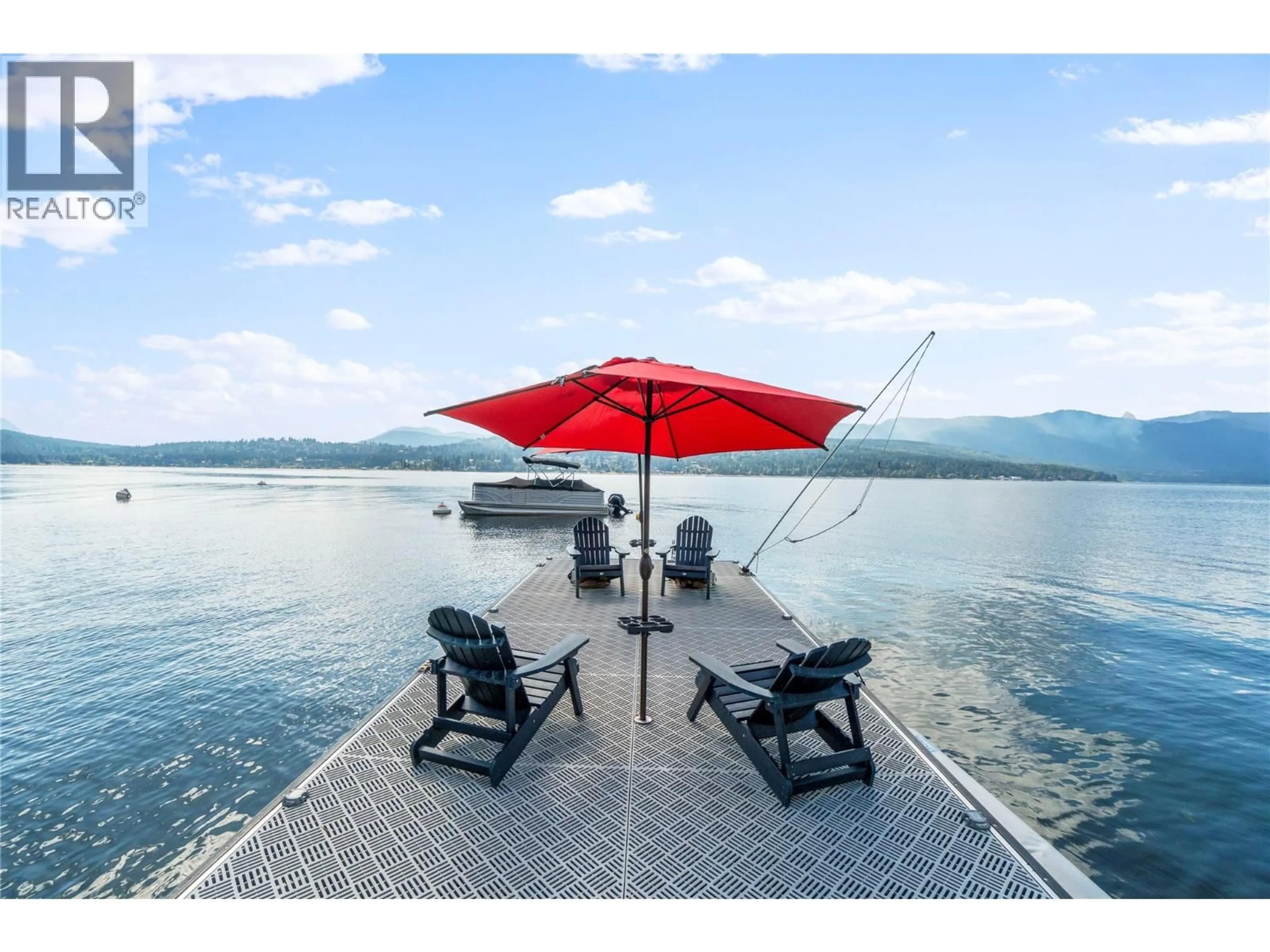 Patio, water/lake/river/ocean view for 3304 GRAY ROAD, Blind Bay British Columbia V0E1H1