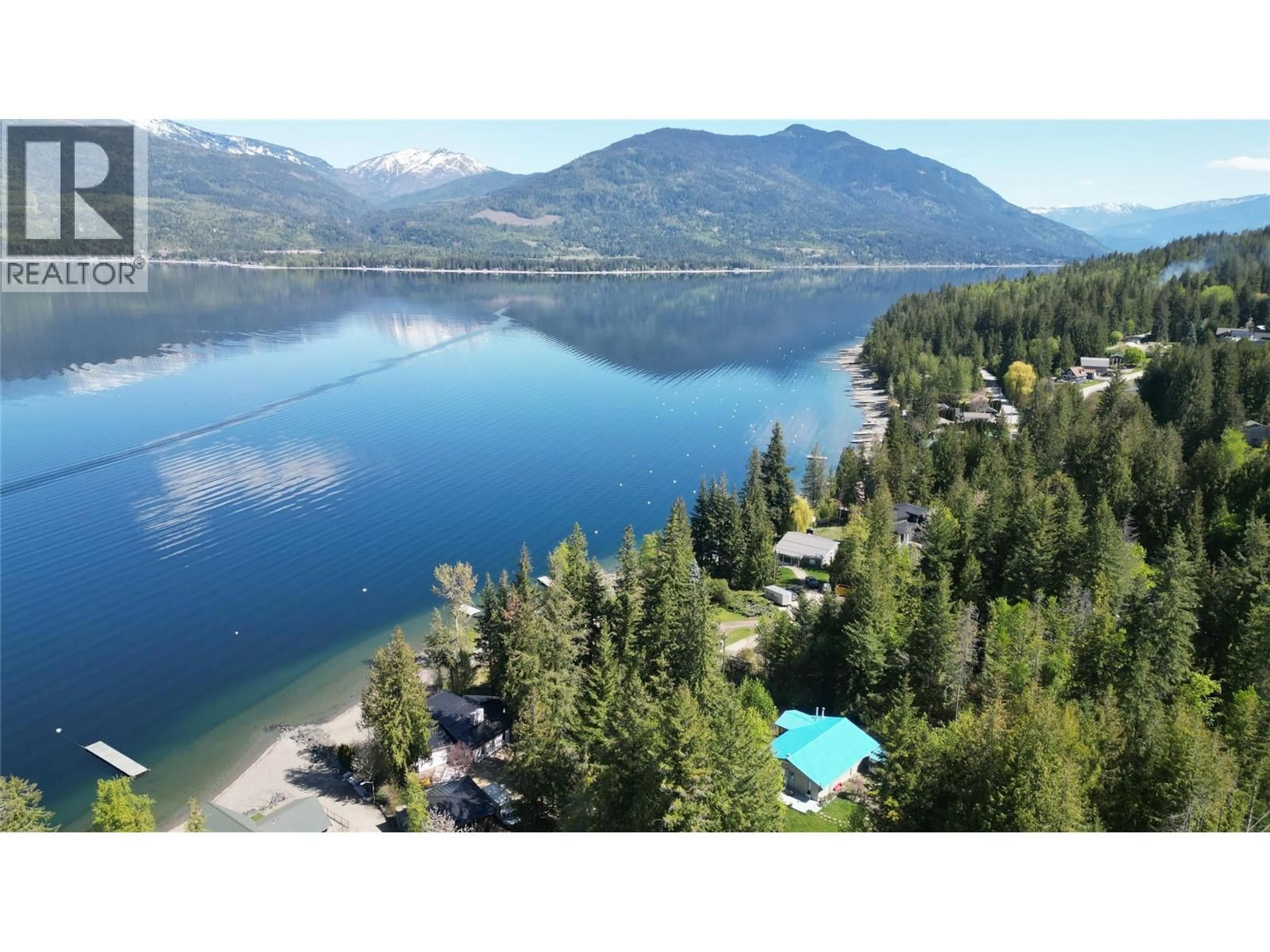A pic from outside/outdoor area/front of a property/back of a property/a pic from drone, water/lake/river/ocean view for 4265 EAGLE BAY ROAD, Eagle Bay British Columbia V0E1T0