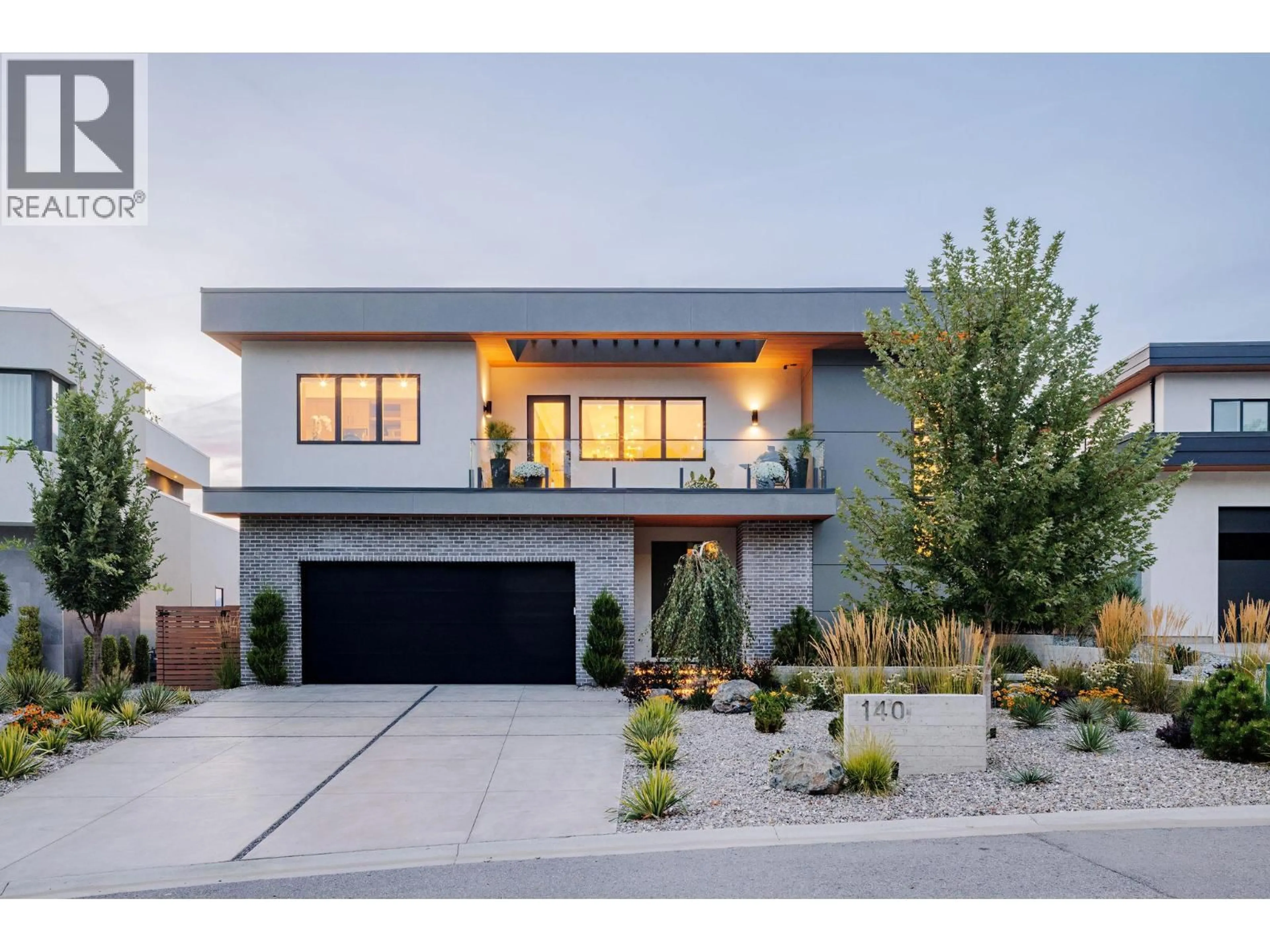 Home with brick exterior material, street for 140 OLIVER PLACE, Penticton British Columbia V2A0H1