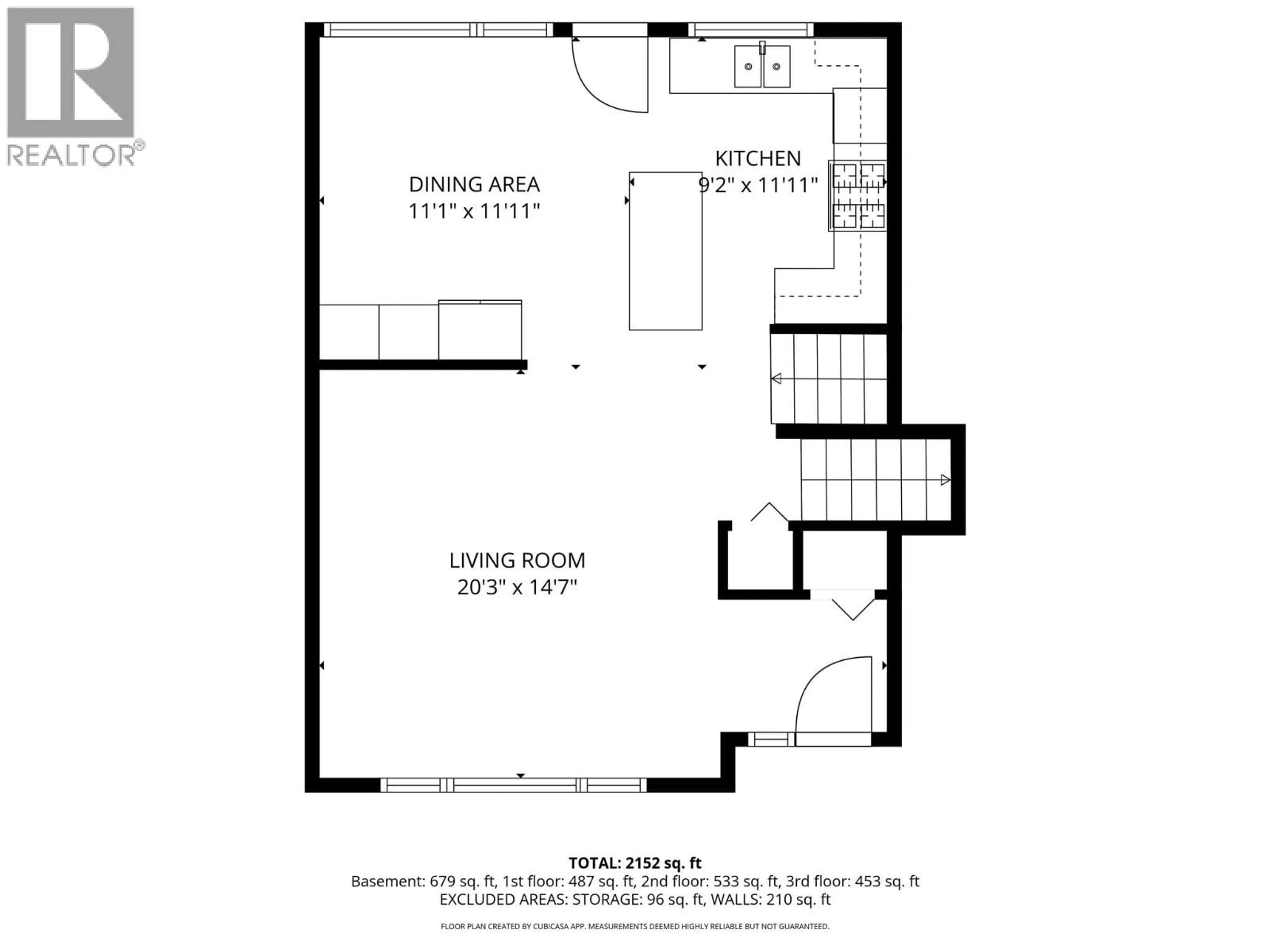 Floor plan for 850 WINDBREAK STREET, Kamloops British Columbia V2B5P1