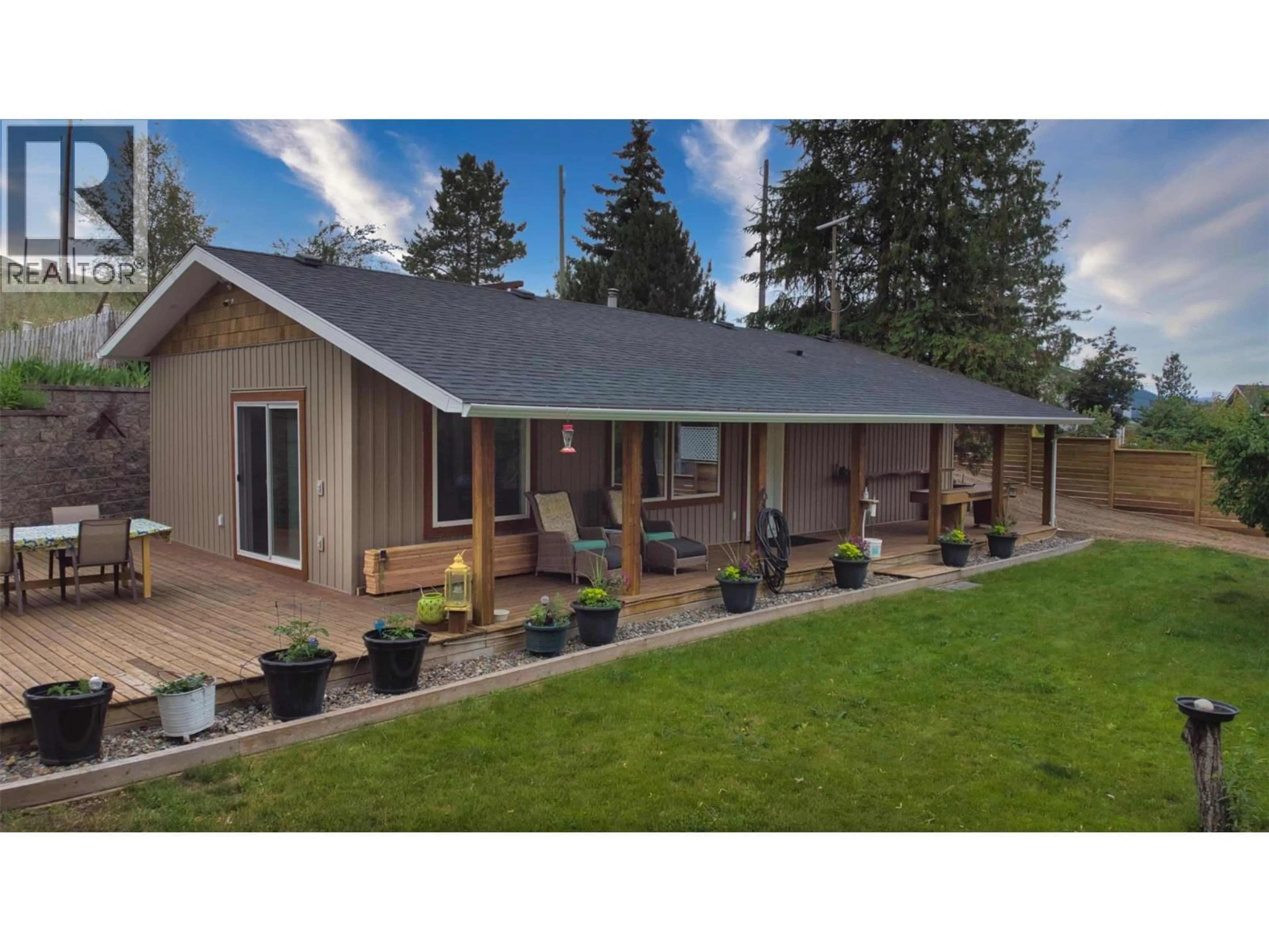 A pic from outside/outdoor area/front of a property/back of a property/a pic from drone, unknown for 11130 VELDA ROAD, Lake Country British Columbia V4V1W7
