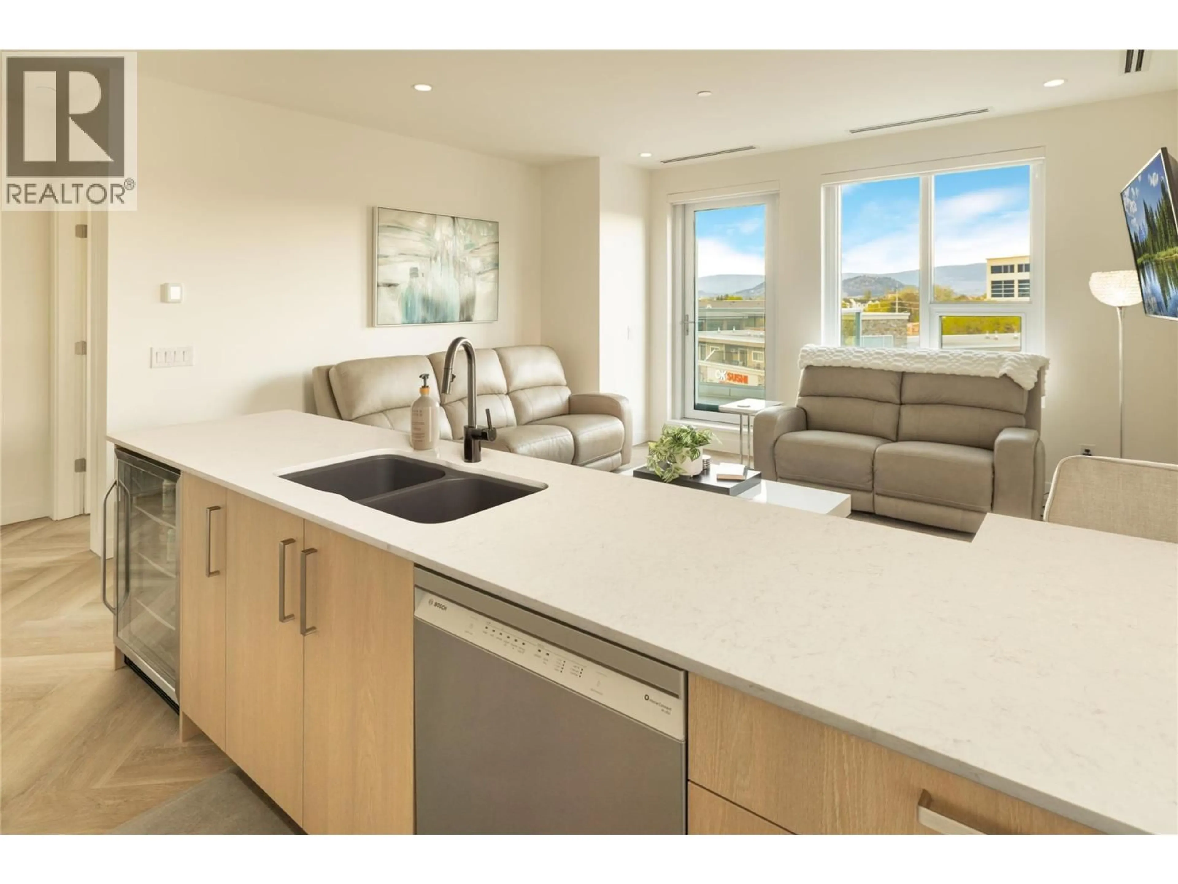 Open concept kitchen, unknown for 411 - 3340 LAKESHORE ROAD, Kelowna British Columbia V1W0H6