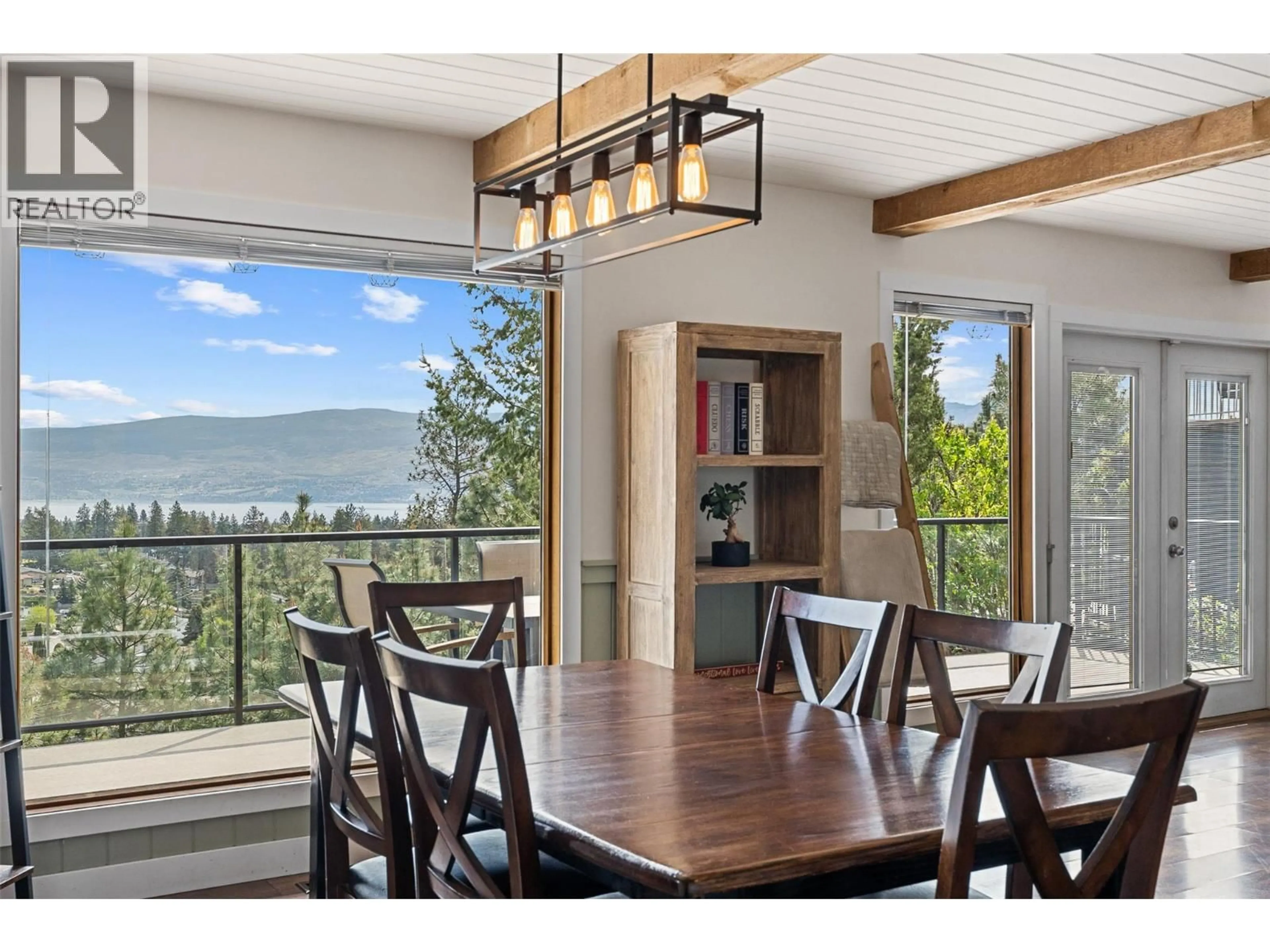 Dining room, wood/laminate floor for 3349 MCQUEEN ROAD, West Kelowna British Columbia V4T1B7