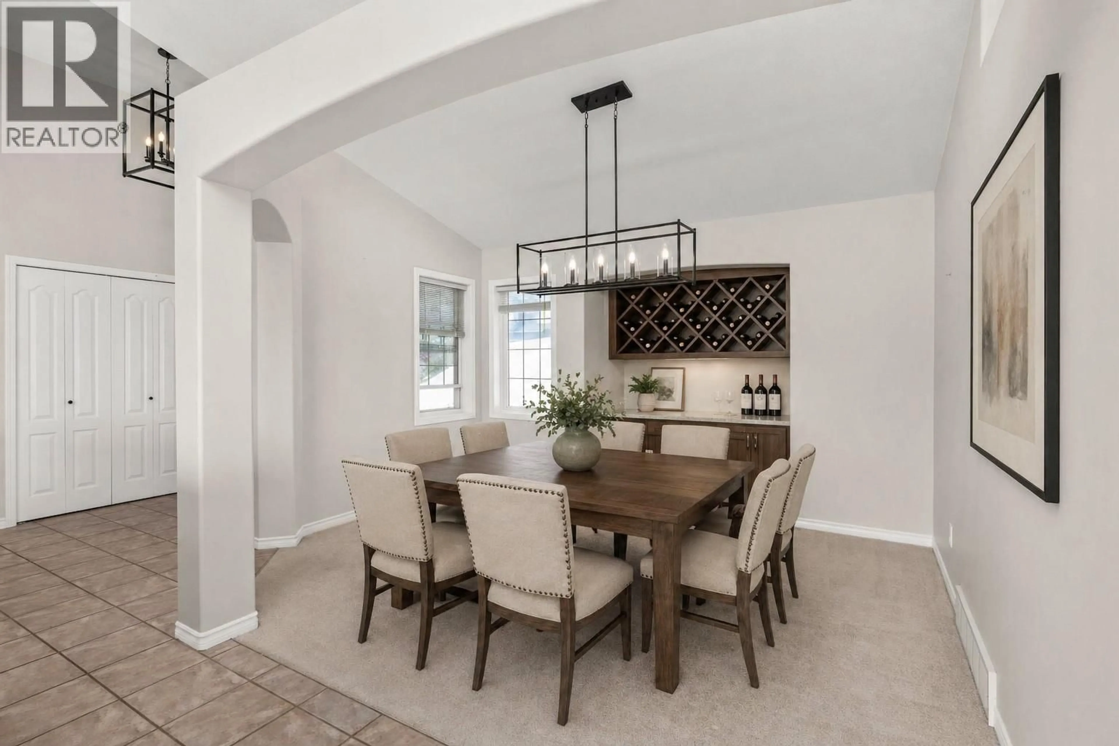 Dining room, ceramic/tile floor for 3513 EMPIRE PLACE, West Kelowna British Columbia V4T1Y5