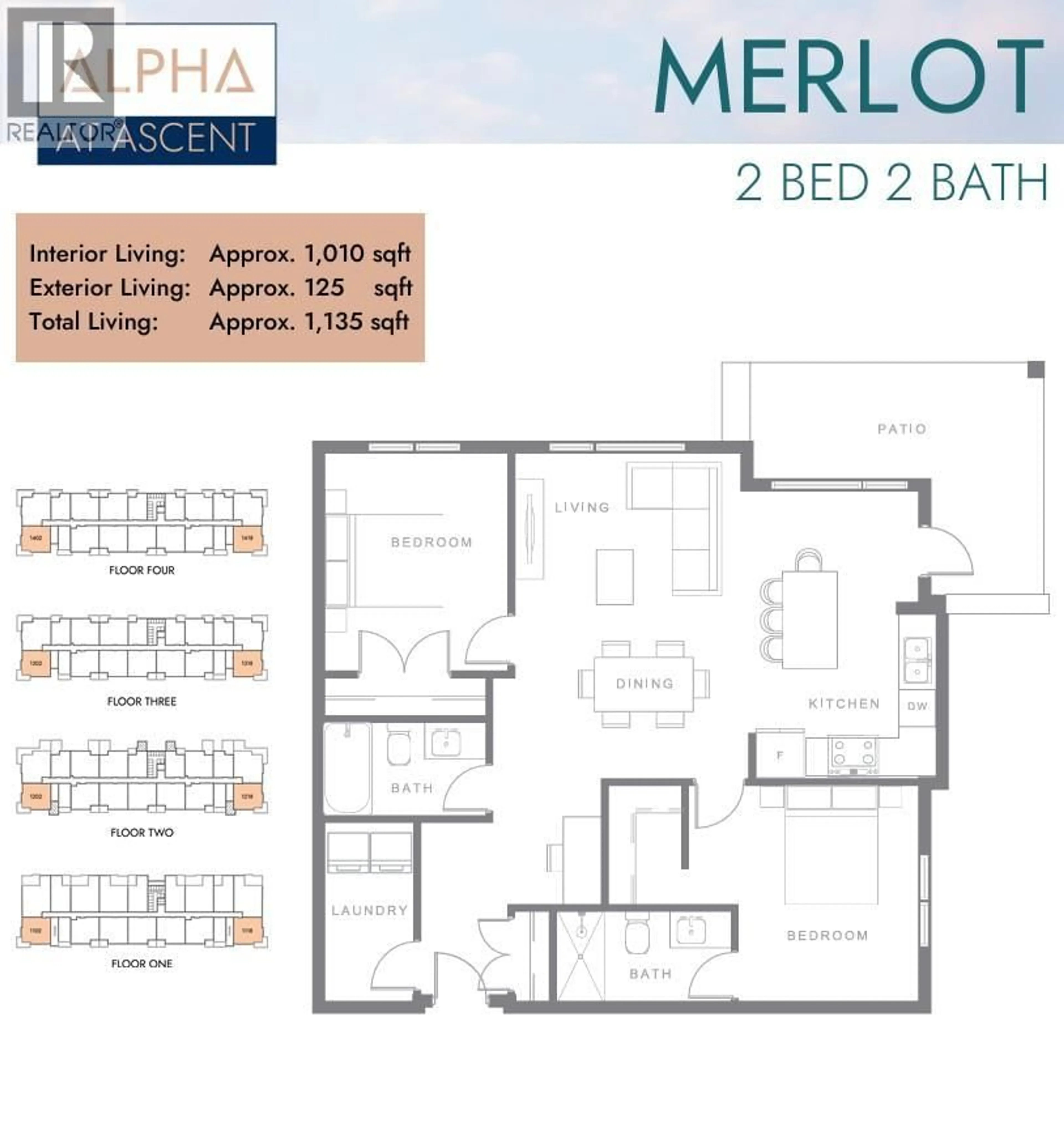 Floor plan for 418 - 1057 FROST ROAD, Kelowna British Columbia V1W0G7
