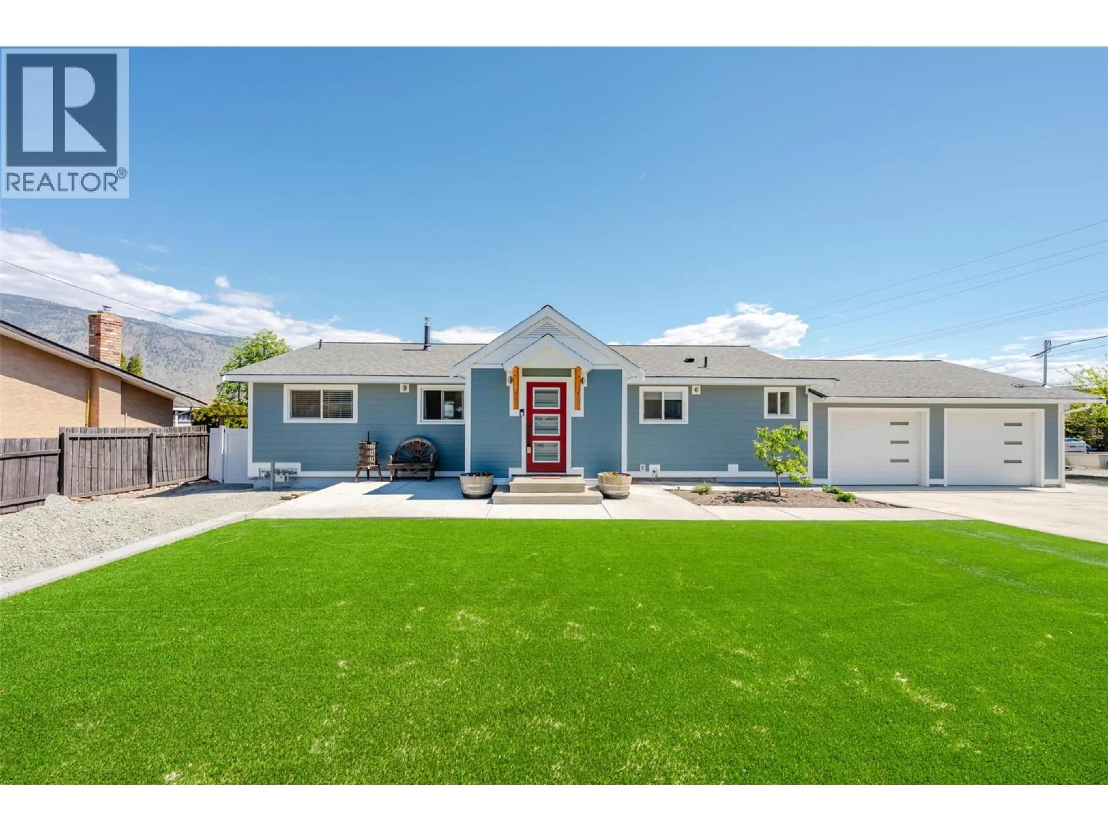Home with vinyl exterior material, street for 3 QUAIL PLACE, Osoyoos British Columbia V0H1V1