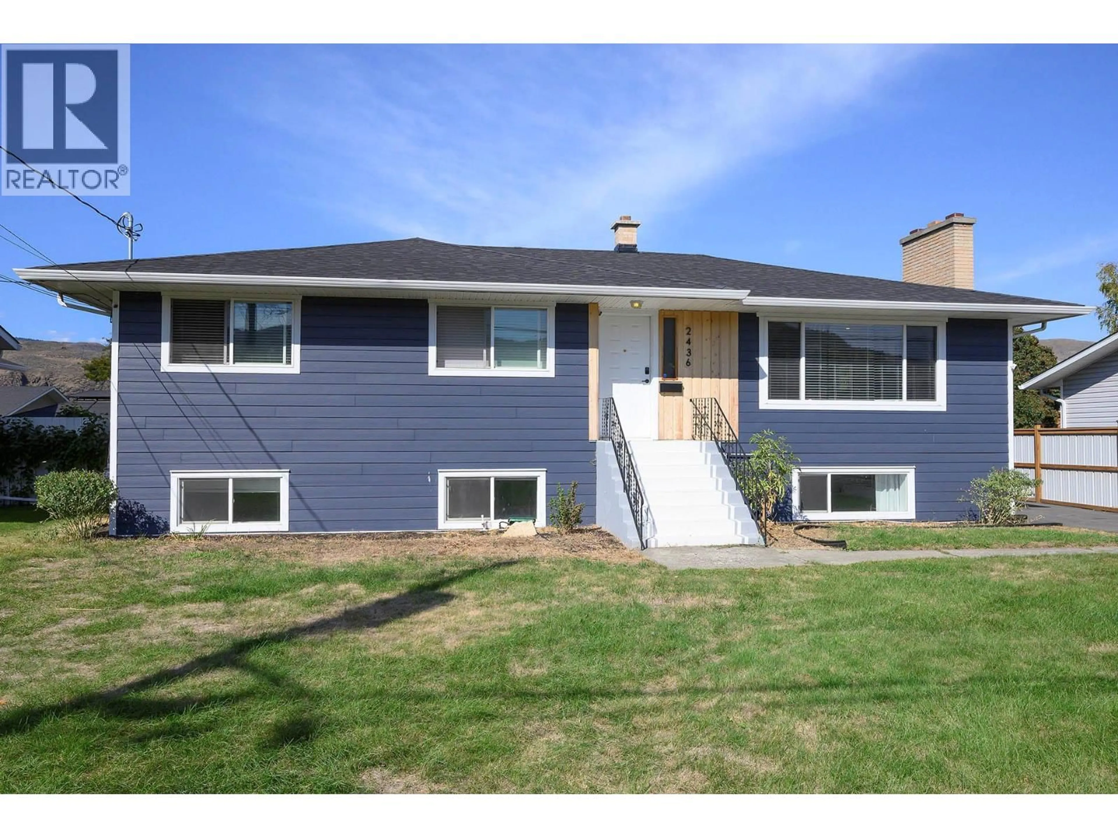 Home with vinyl exterior material, unknown for 2436 YOUNG AVENUE, Kamloops British Columbia V2B4M8