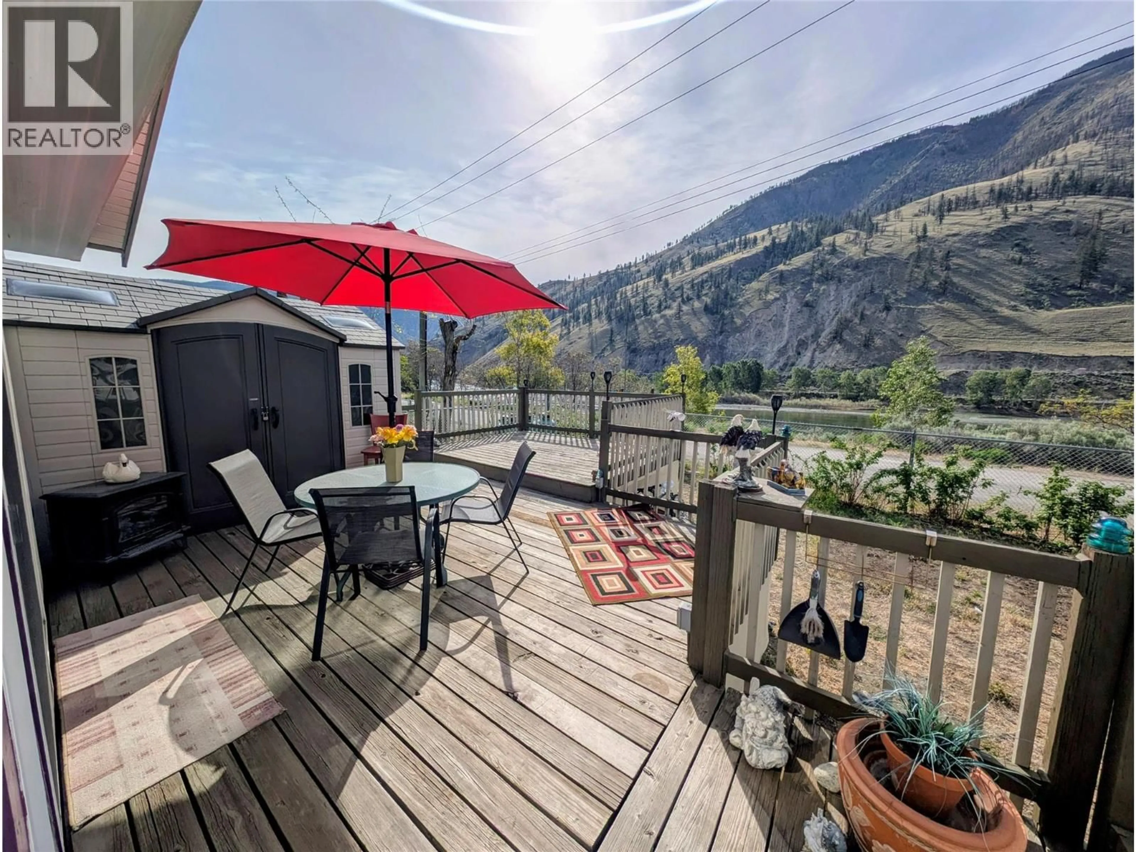 Patio, mountain view for 3741 THOMPSON VIEW STREET, Ashcroft British Columbia V0K2L0