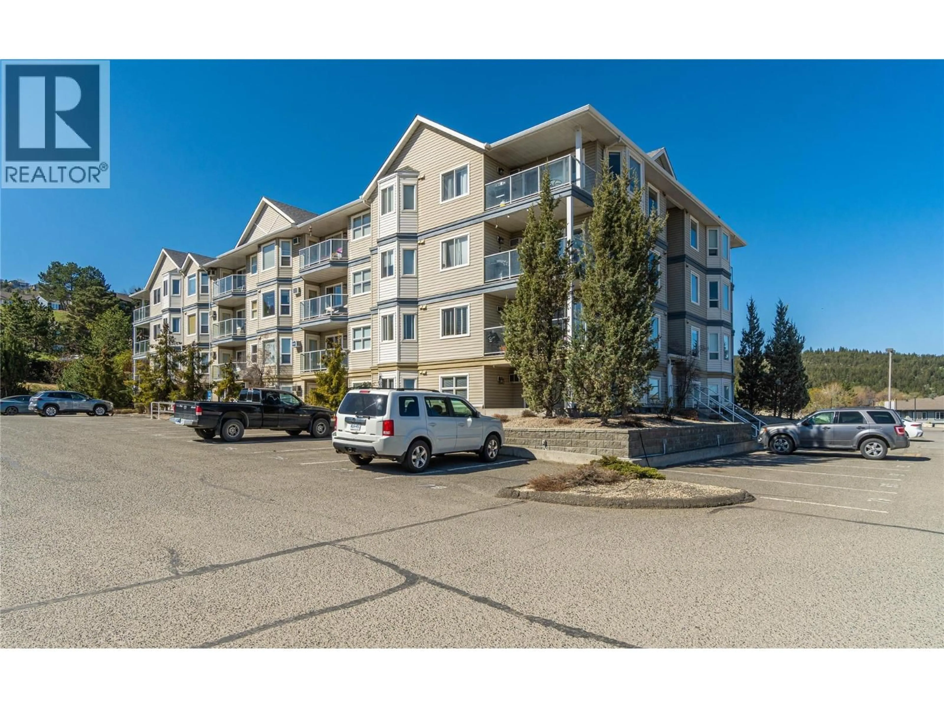 A pic from outside/outdoor area/front of a property/back of a property/a pic from drone, unknown for 411 - 1170 HUGH ALLAN DRIVE, Kamloops British Columbia V1S1T5