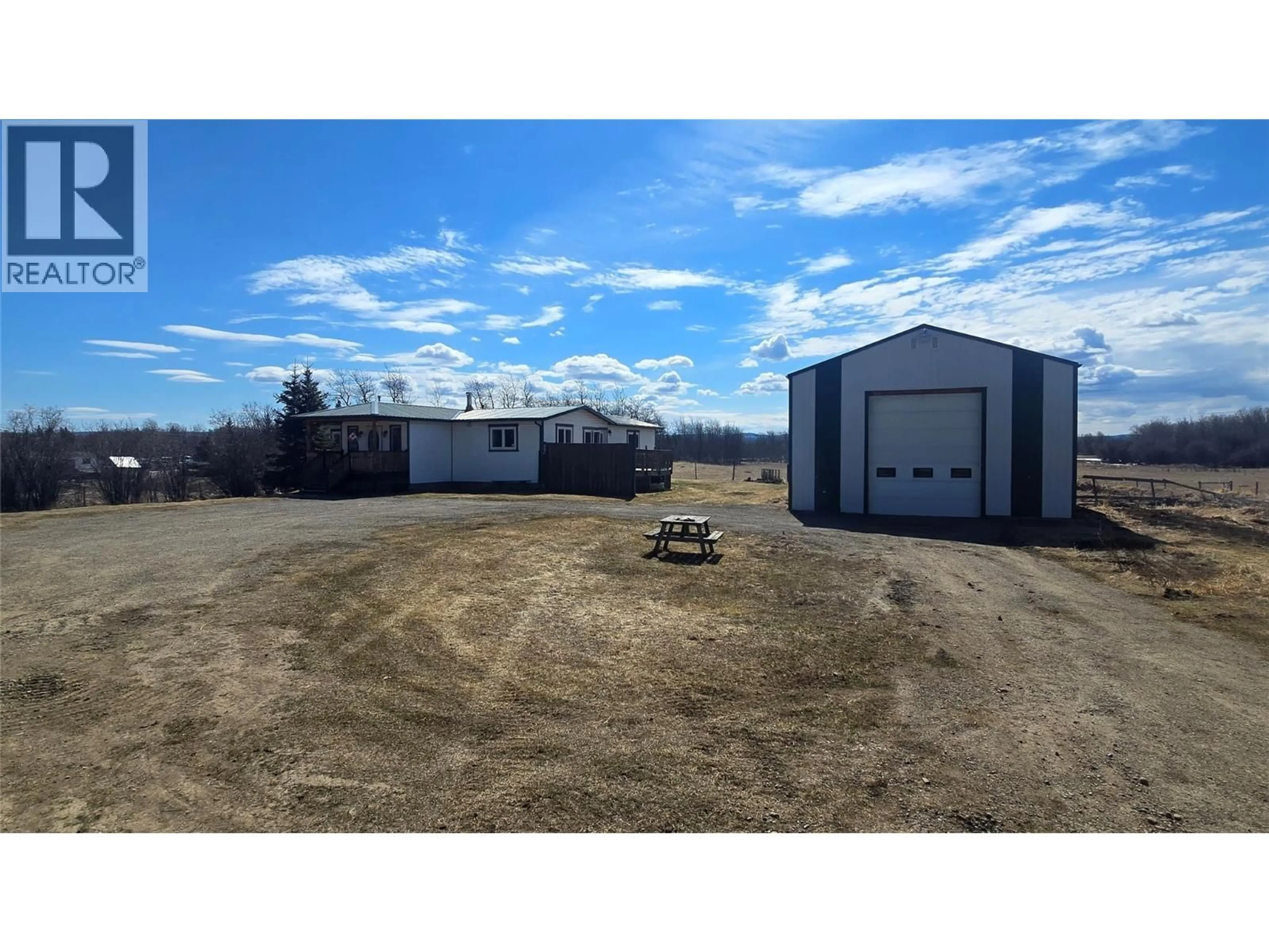 A pic from outside/outdoor area/front of a property/back of a property/a pic from drone, building for 8185 STUCKEY ROAD, Dawson Creek British Columbia V0C1T0