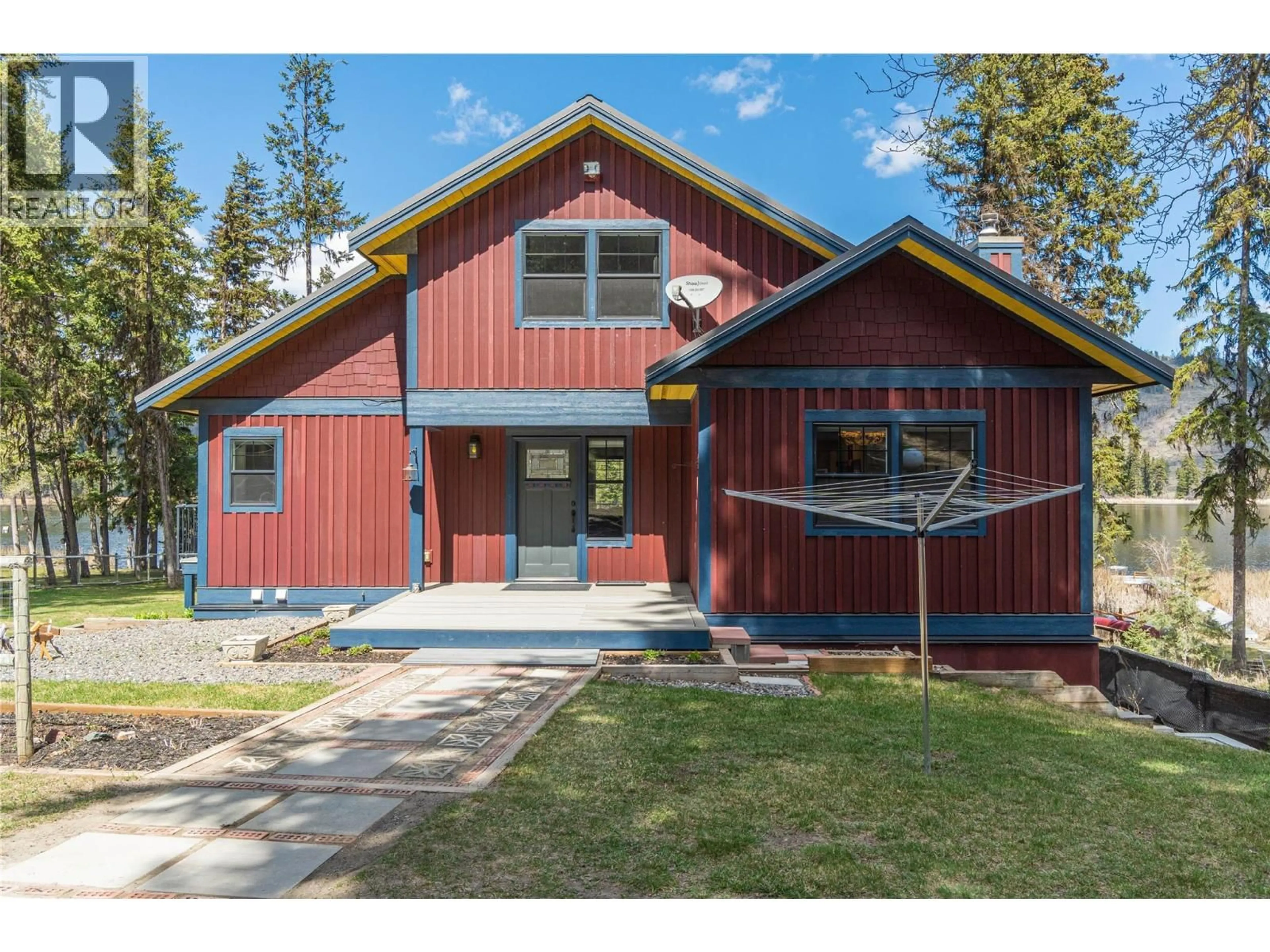 Home with vinyl exterior material, street for 3461 RED LAKE DRIVE, Kamloops British Columbia V0K2J0