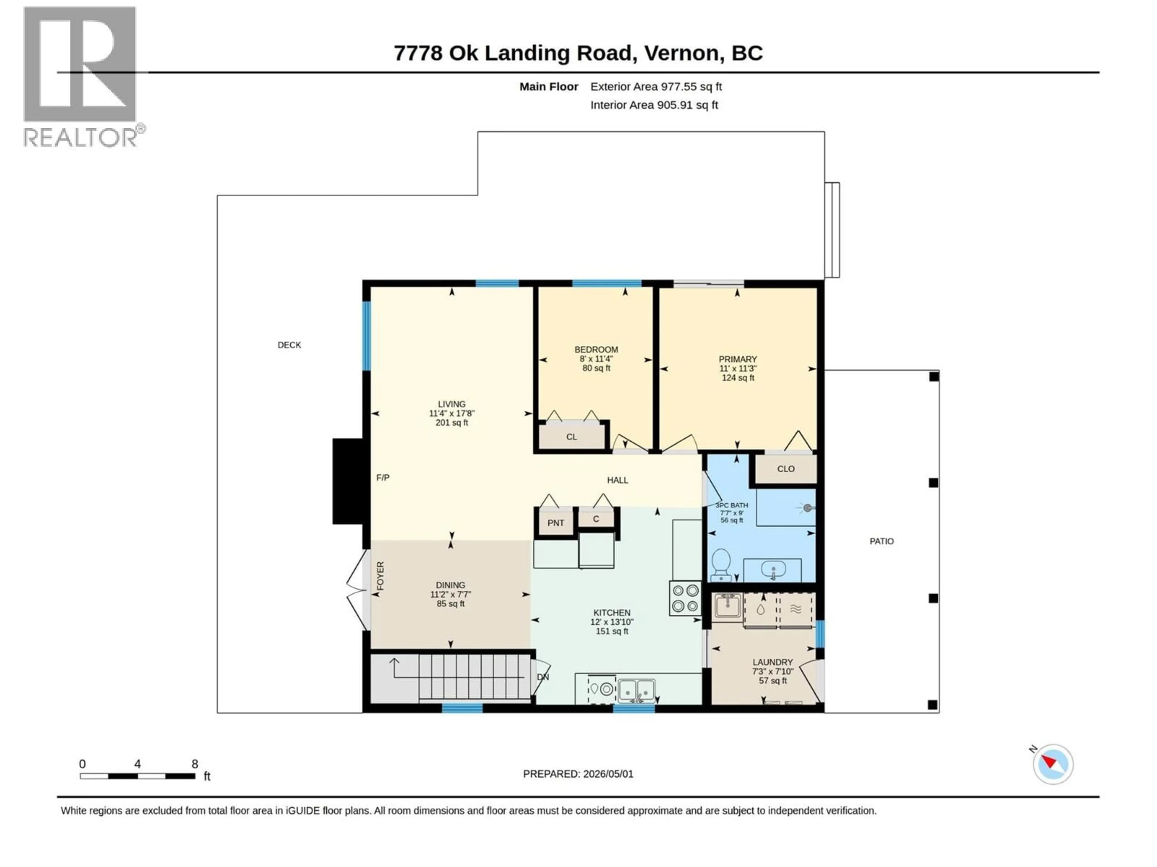 Floor plan for 7778 OKANAGAN LANDING ROAD, Vernon British Columbia V1H1H2