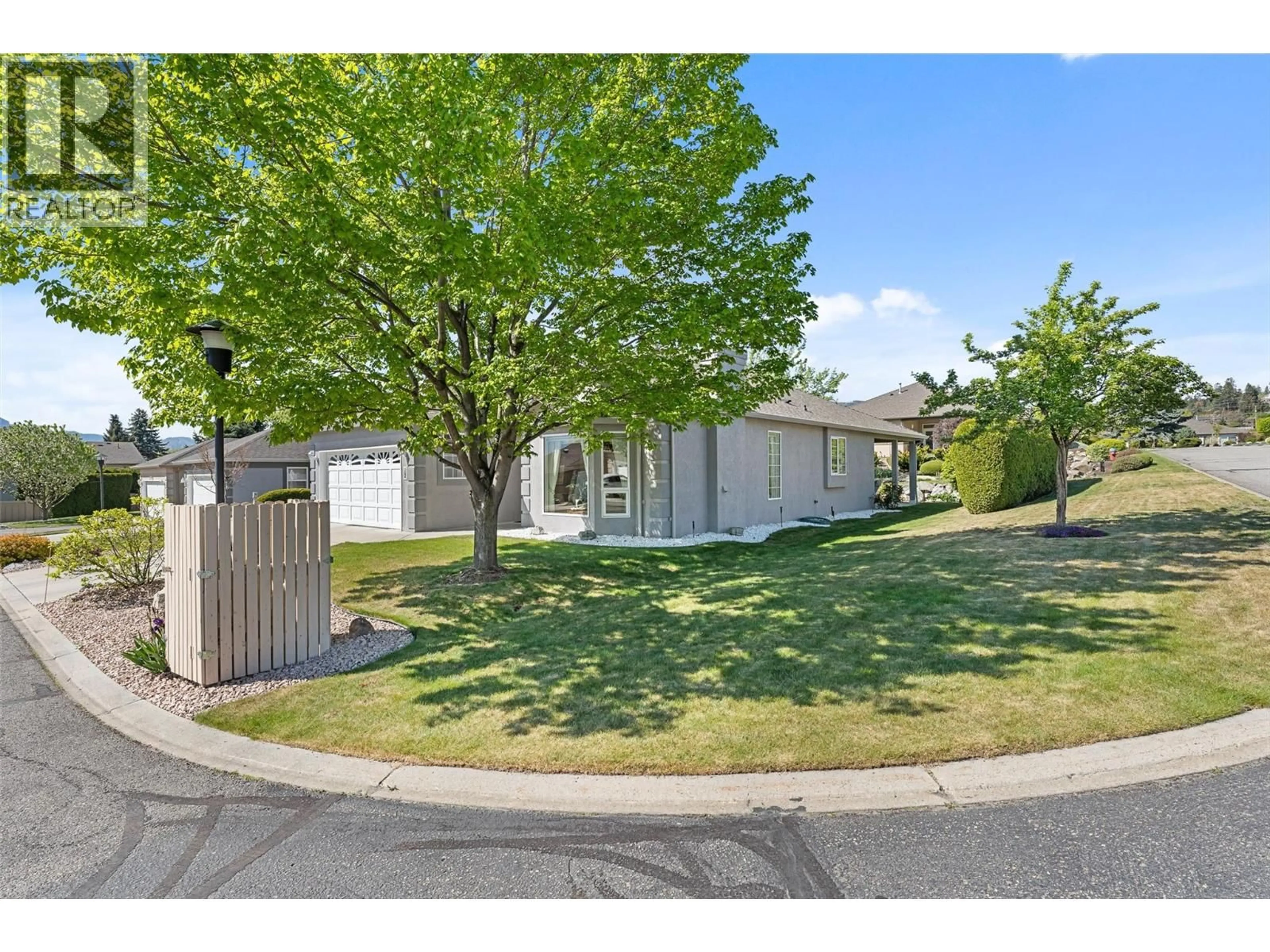 A pic from outside/outdoor area/front of a property/back of a property/a pic from drone, street for 202 - 3360 OLD OKANAGAN HIGHWAY, West Kelowna British Columbia V4T1X9