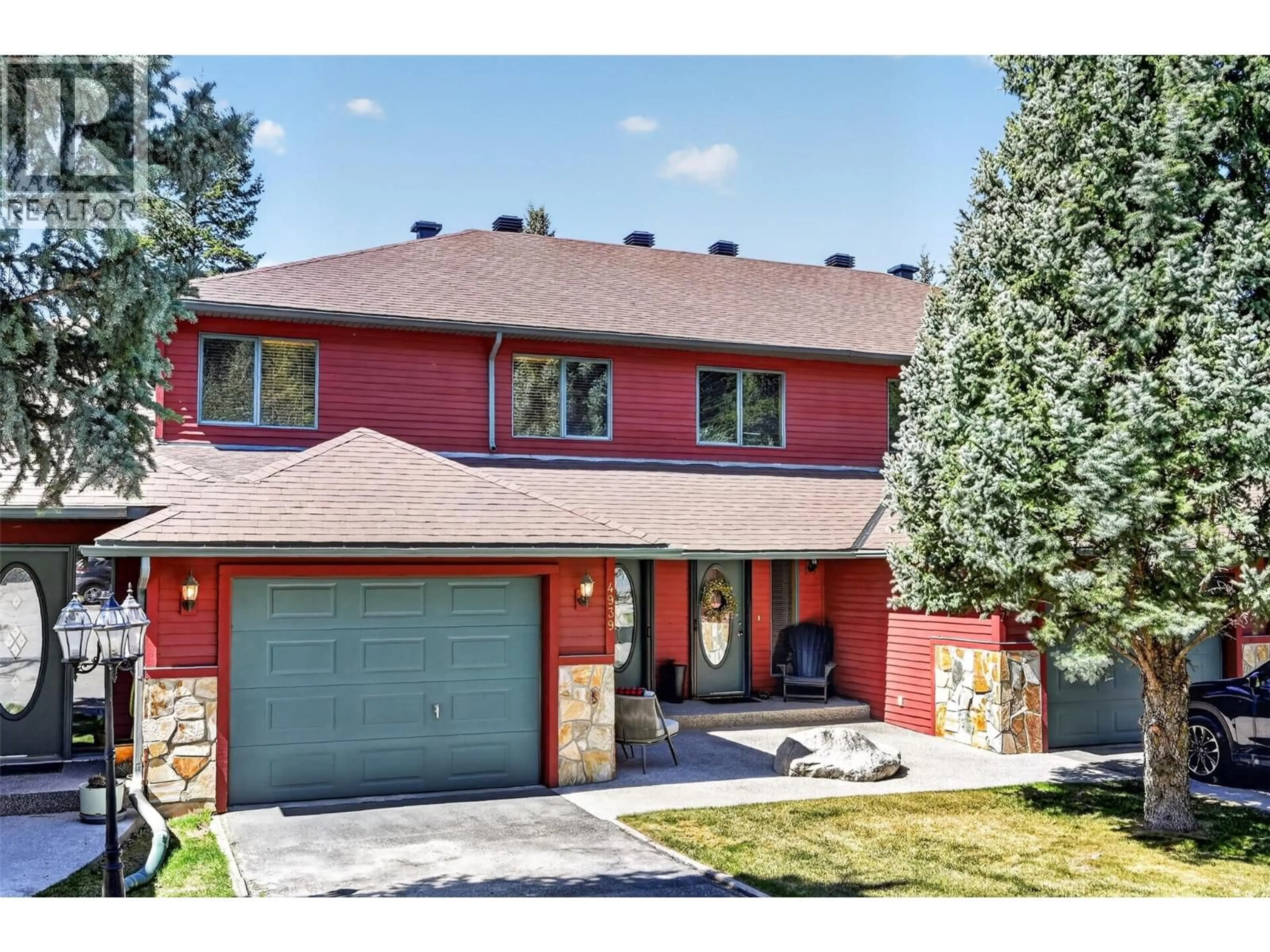 Home with brick exterior material, street for 7 - 4939 HOT SPRINGS ROAD, Fairmont Hot Springs British Columbia V0B1L1