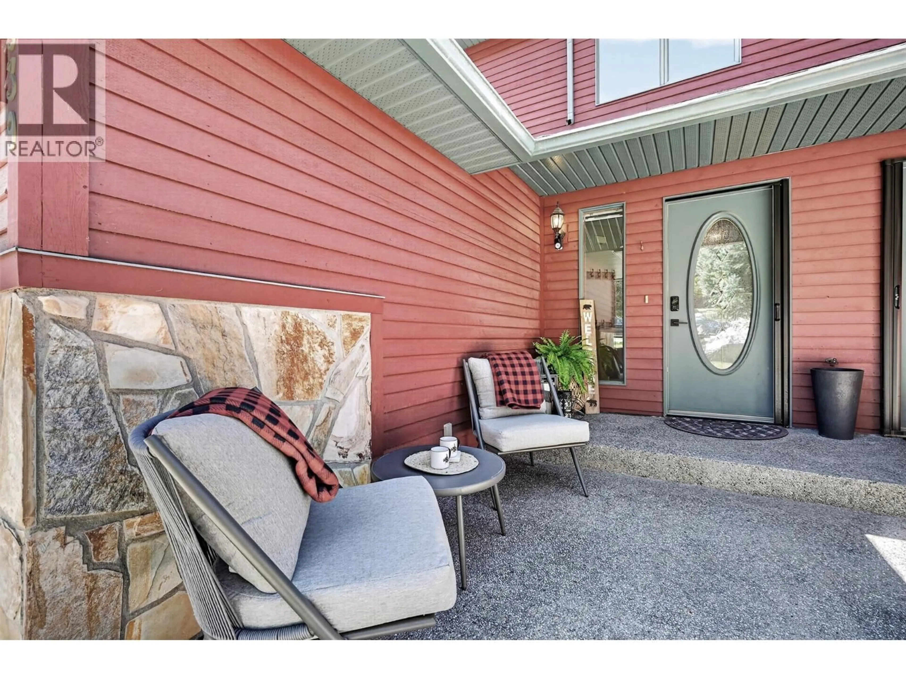 Patio, street for 7 - 4939 HOT SPRINGS ROAD, Fairmont Hot Springs British Columbia V0B1L1