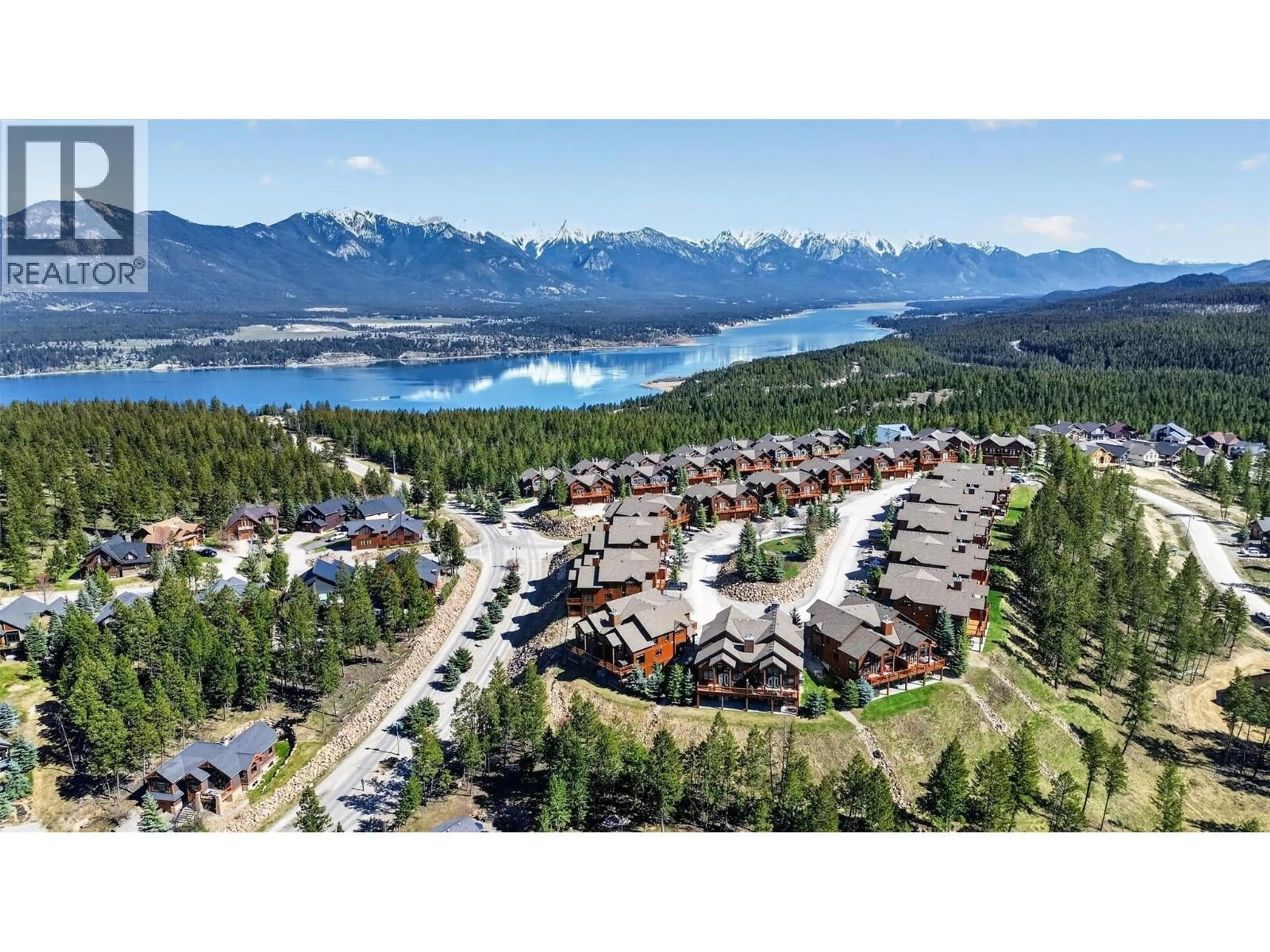 A pic from outside/outdoor area/front of a property/back of a property/a pic from drone, mountain view for 24 - 2598 MOUNTAINVIEW CRESCENT, Invermere British Columbia V0A1K6