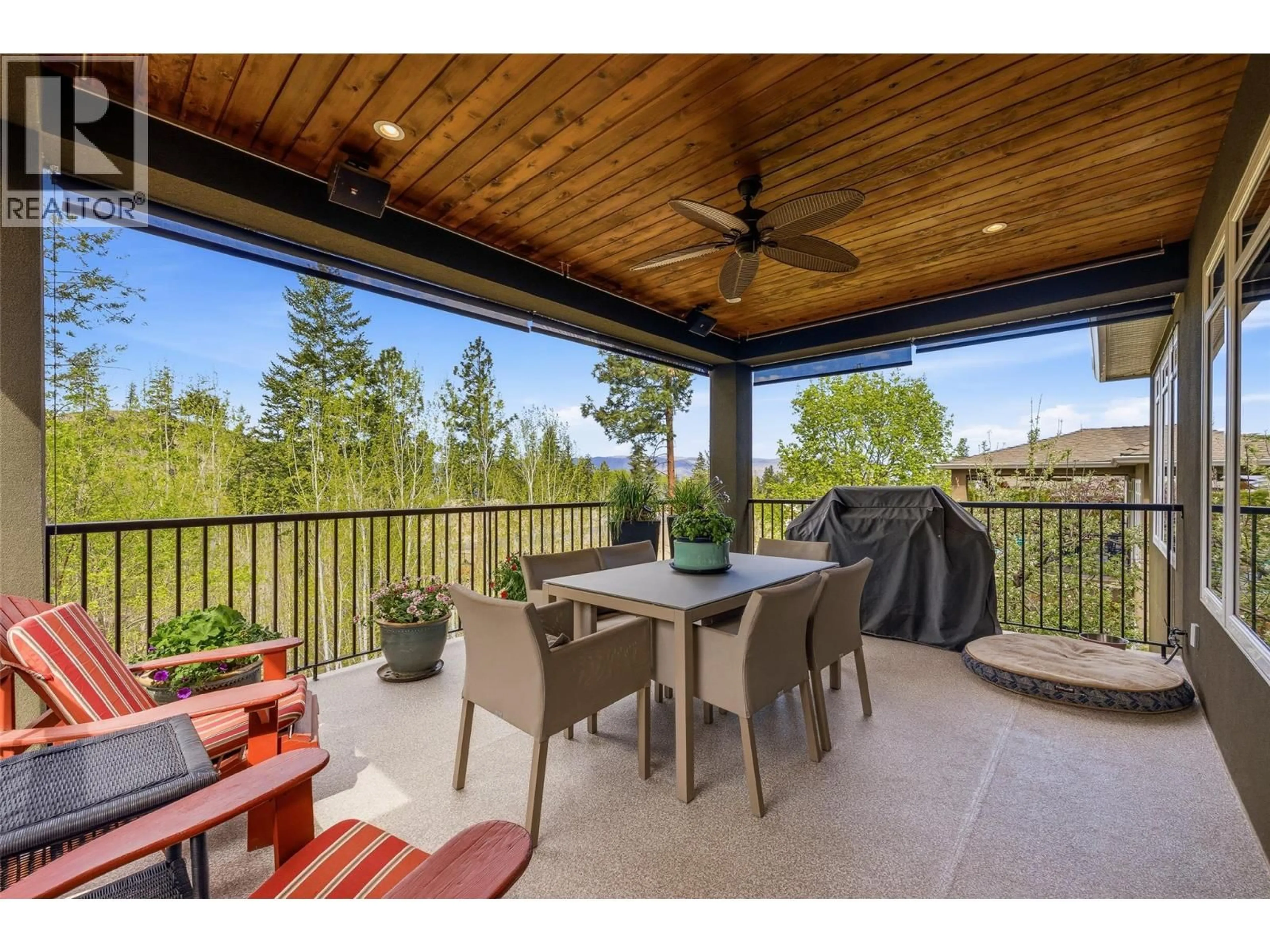 Patio, water/lake/river/ocean view for 5234 BENMORE COURT, Kelowna British Columbia V1W4Z3