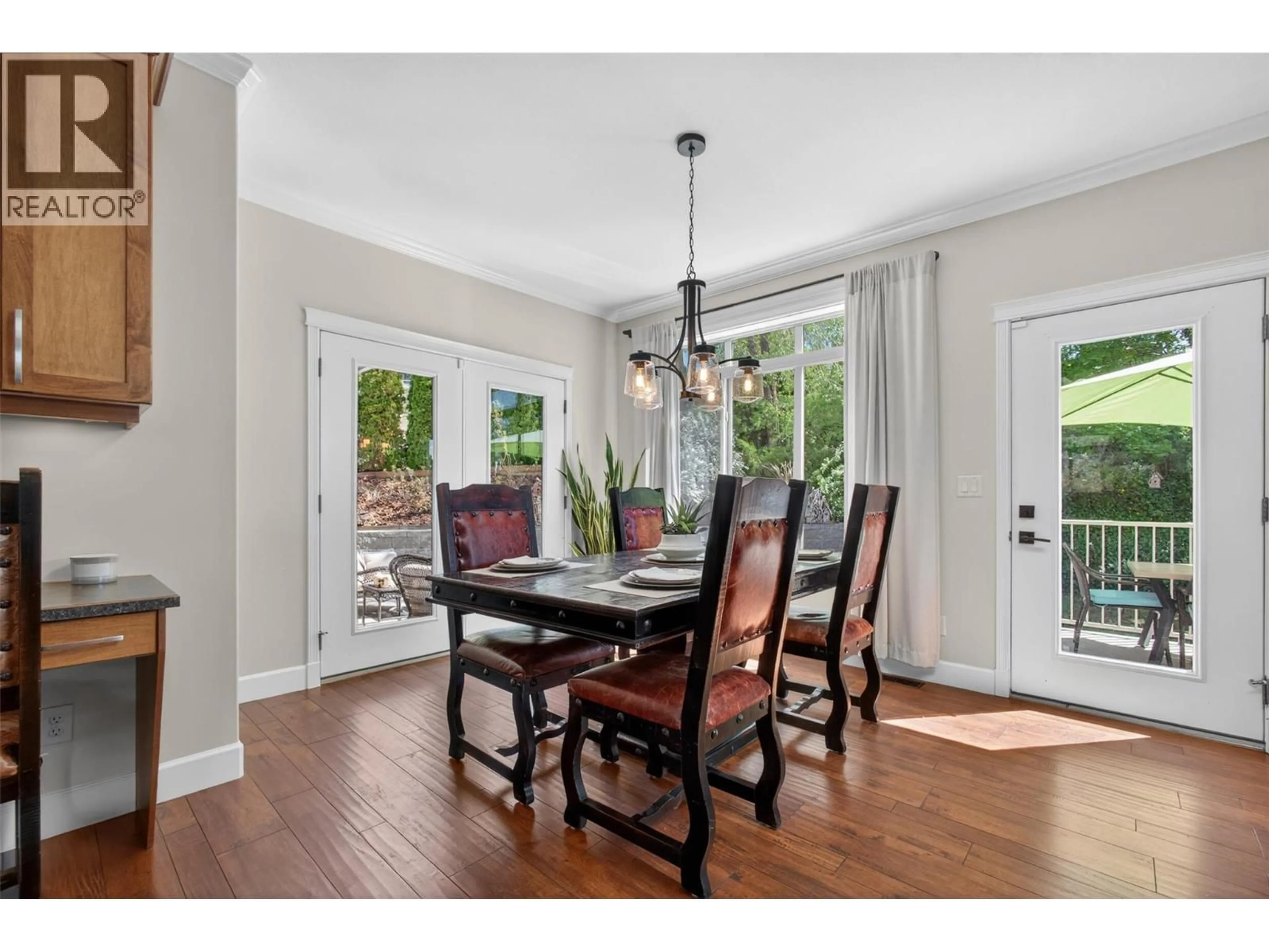 Dining room, wood/laminate floor for 2131 SHANNON WAY, West Kelowna British Columbia V4T2G6