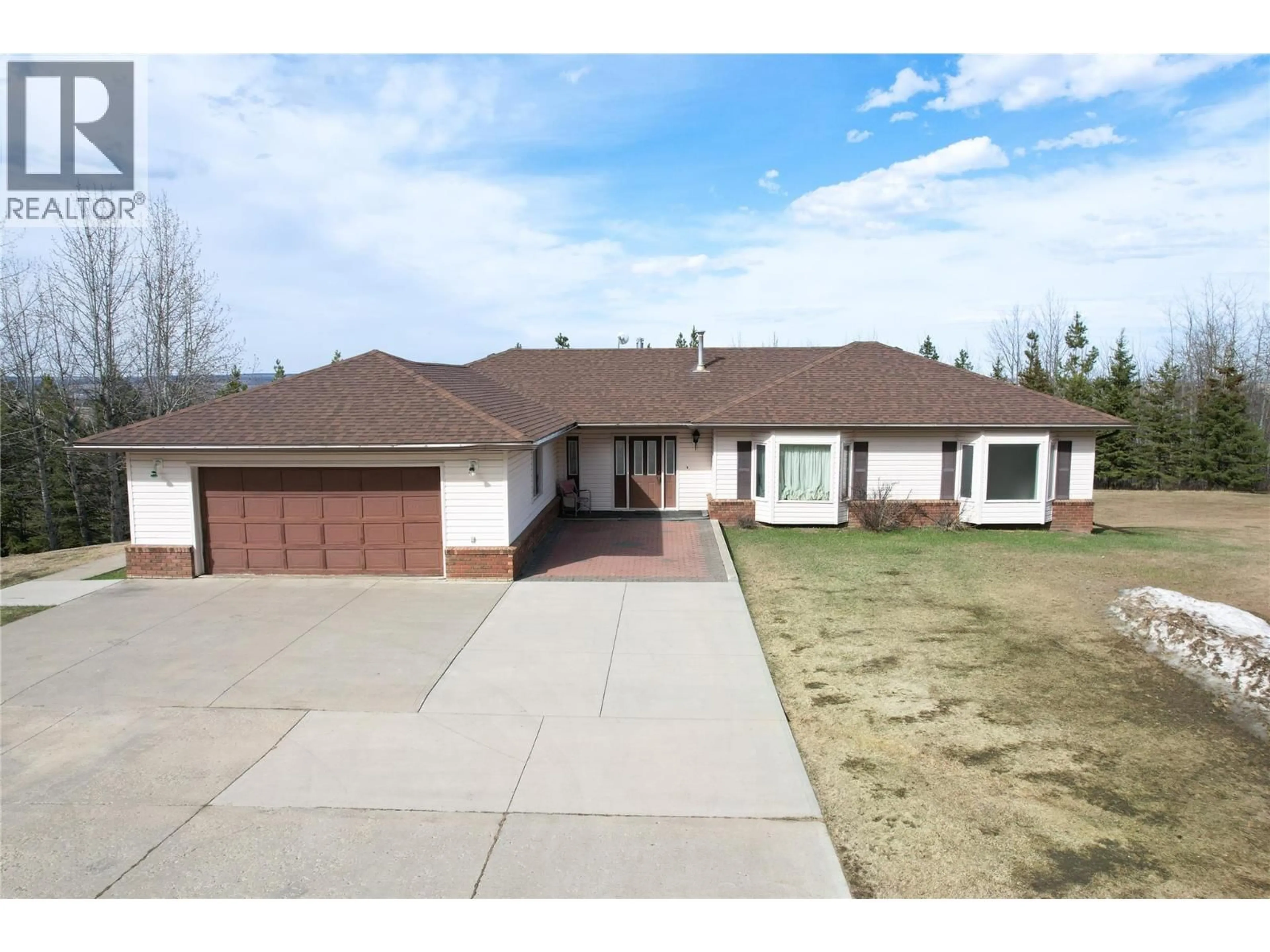 Home with brick exterior material, street for 13174 WILLOW VALLEY ESTATES ROAD, Dawson Creek British Columbia V1G4G3